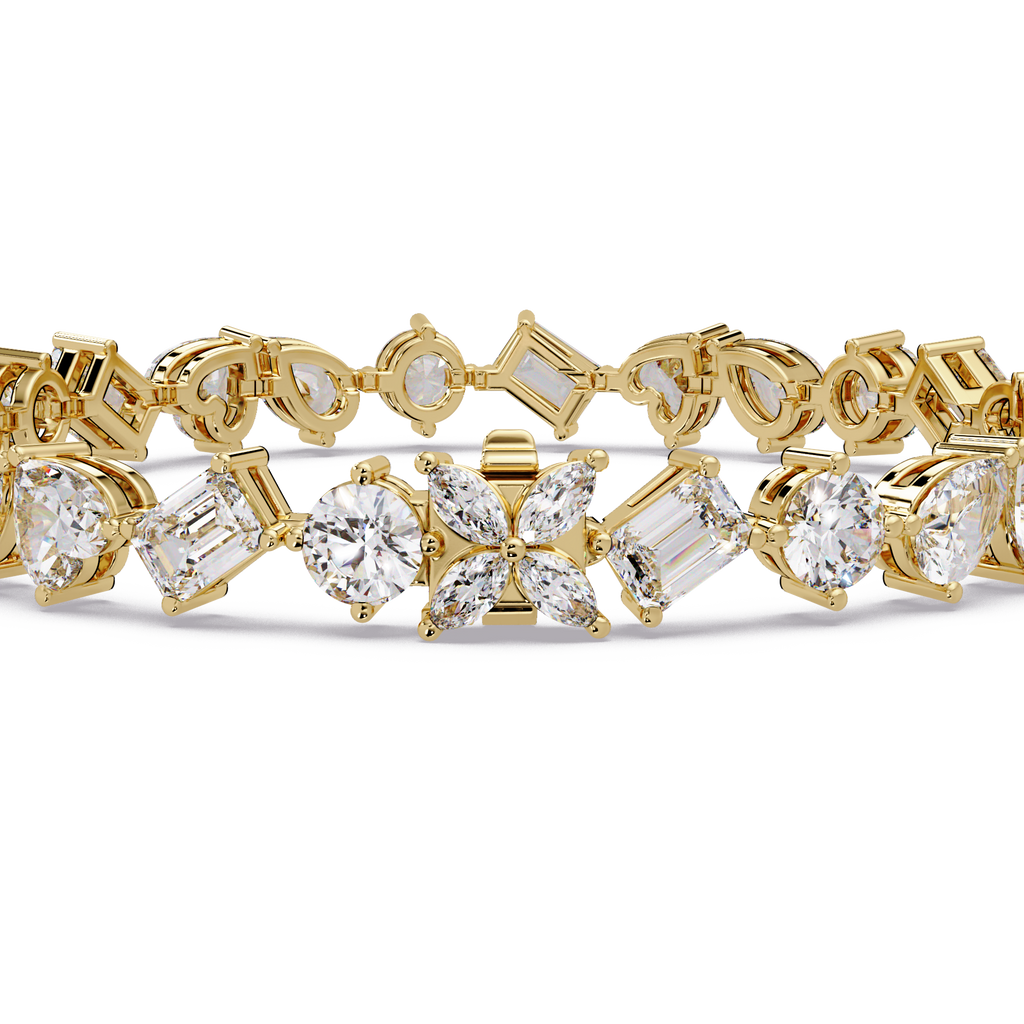Brazalete elegante de diamantes de 1,25 quilates (copia)