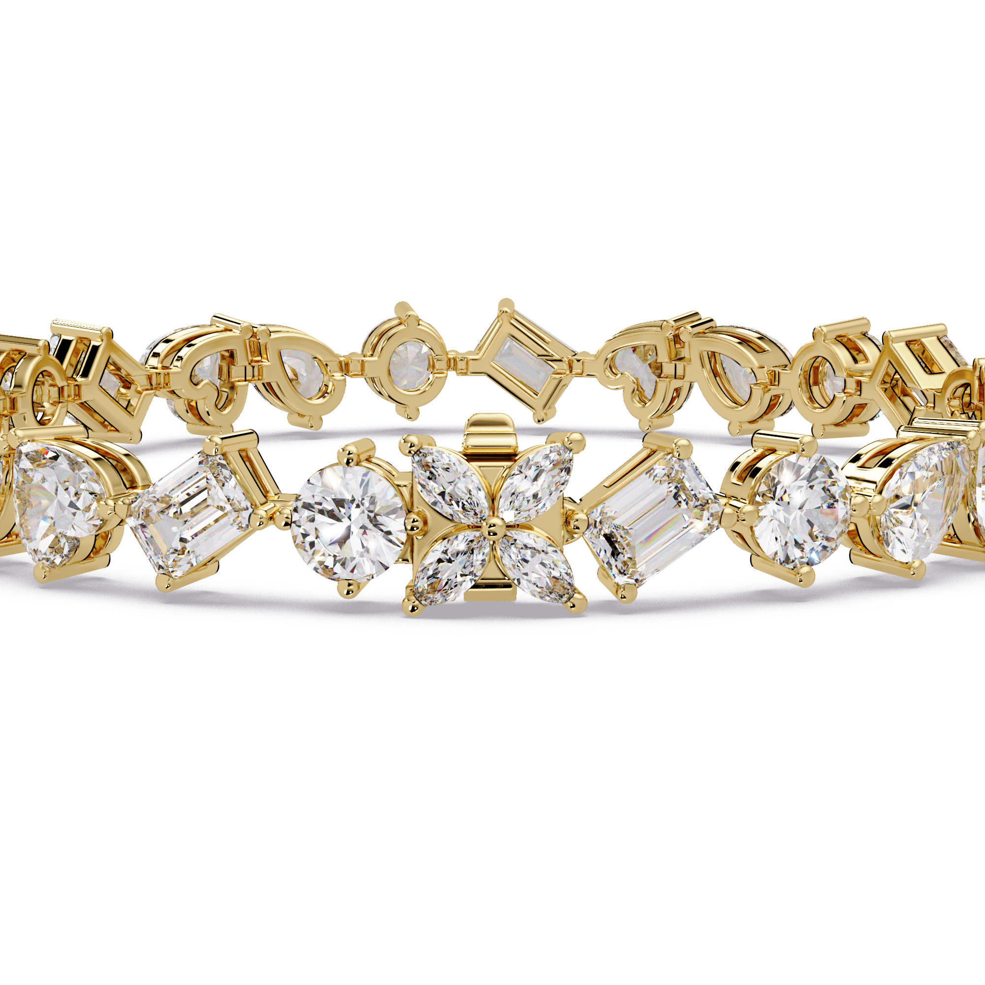 Brazalete elegante de diamantes de 1,25 quilates (copia)