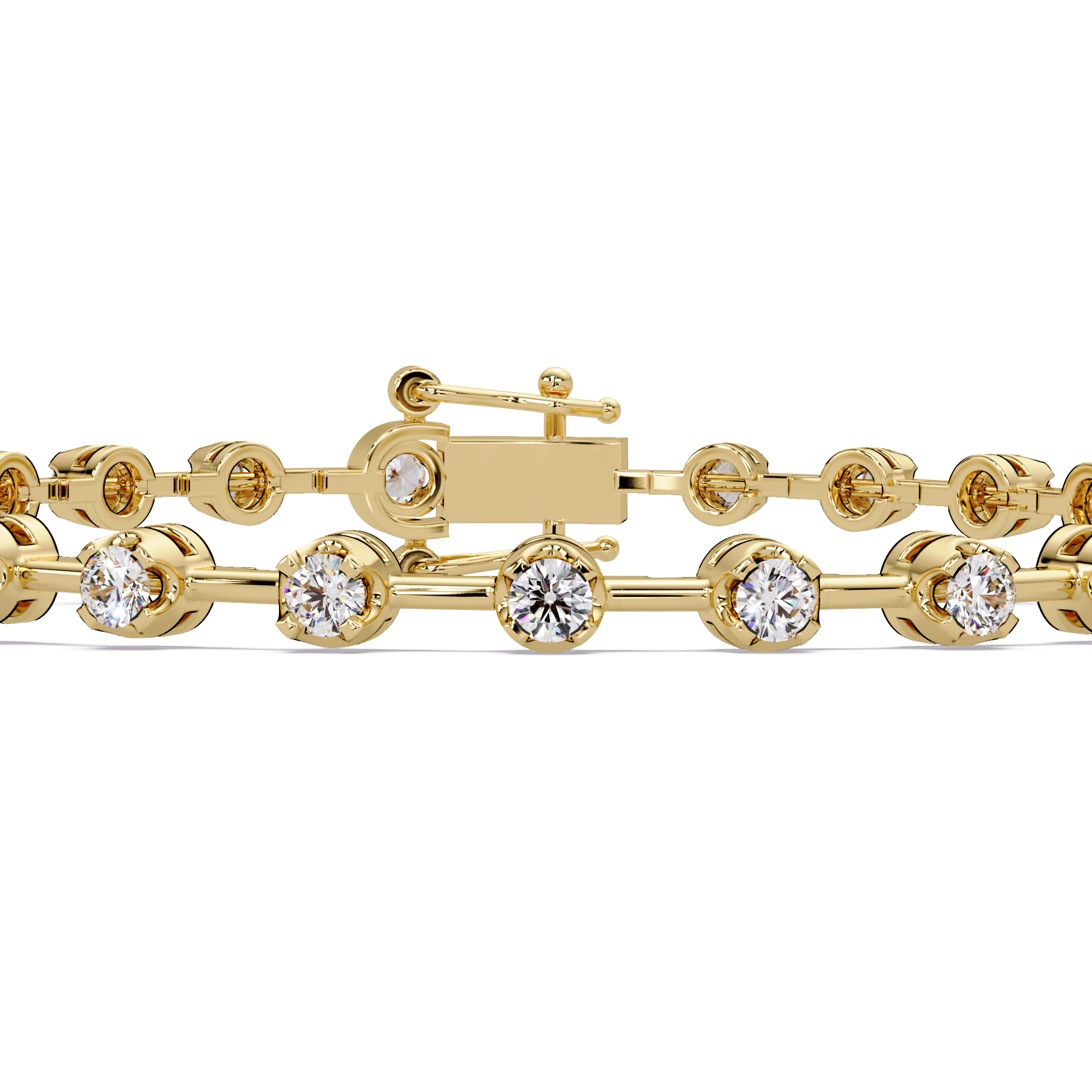 Brazalete elegante de diamantes de 1,25 quilates (copia)