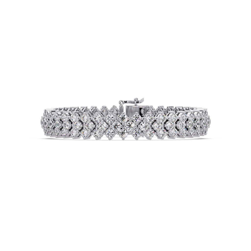 Brazalete elegante de diamantes de 1,25 quilates (copia)