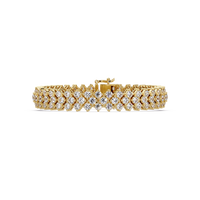Brazalete elegante de diamantes de 1,25 quilates (copia)
