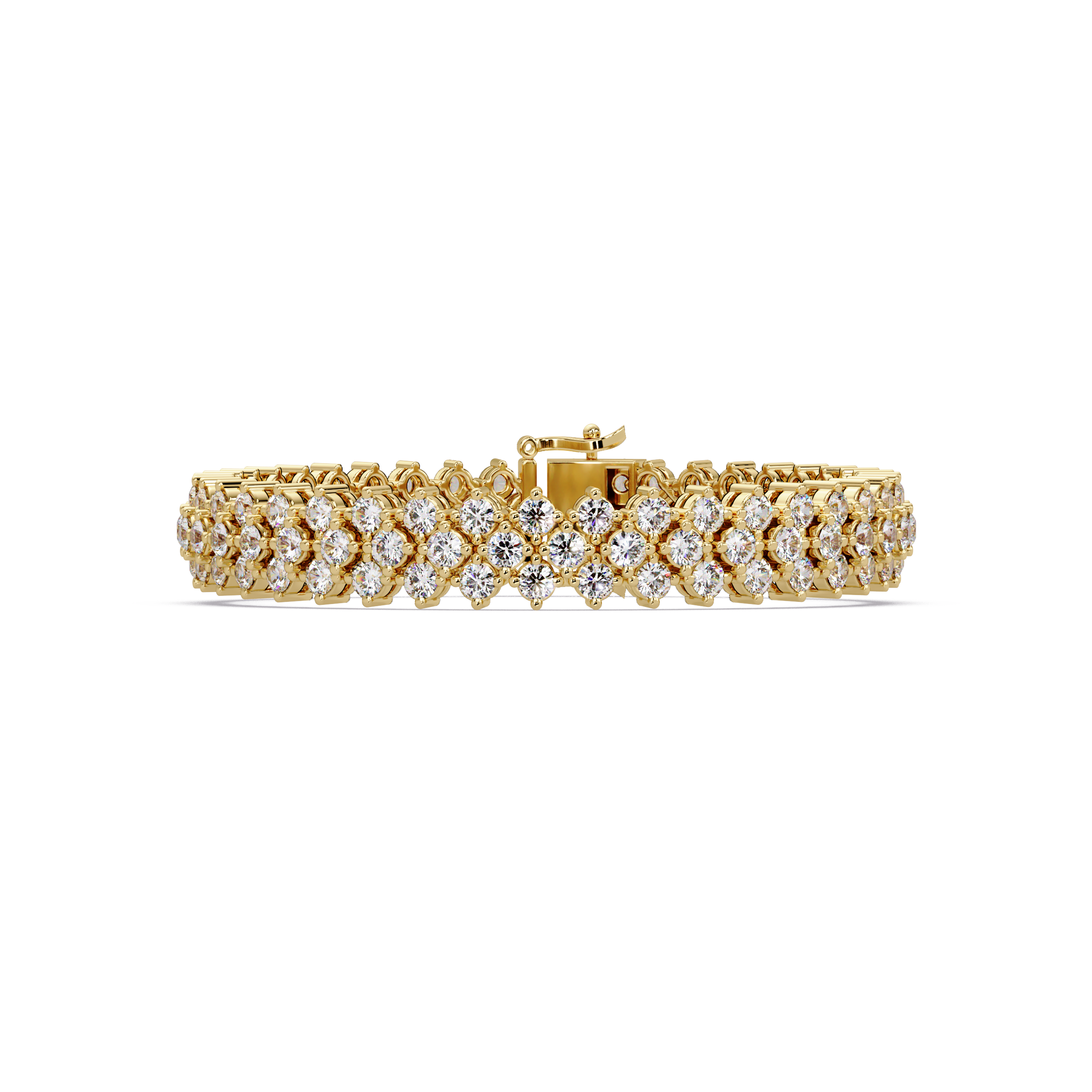 Brazalete elegante de diamantes de 1,25 quilates (copia)