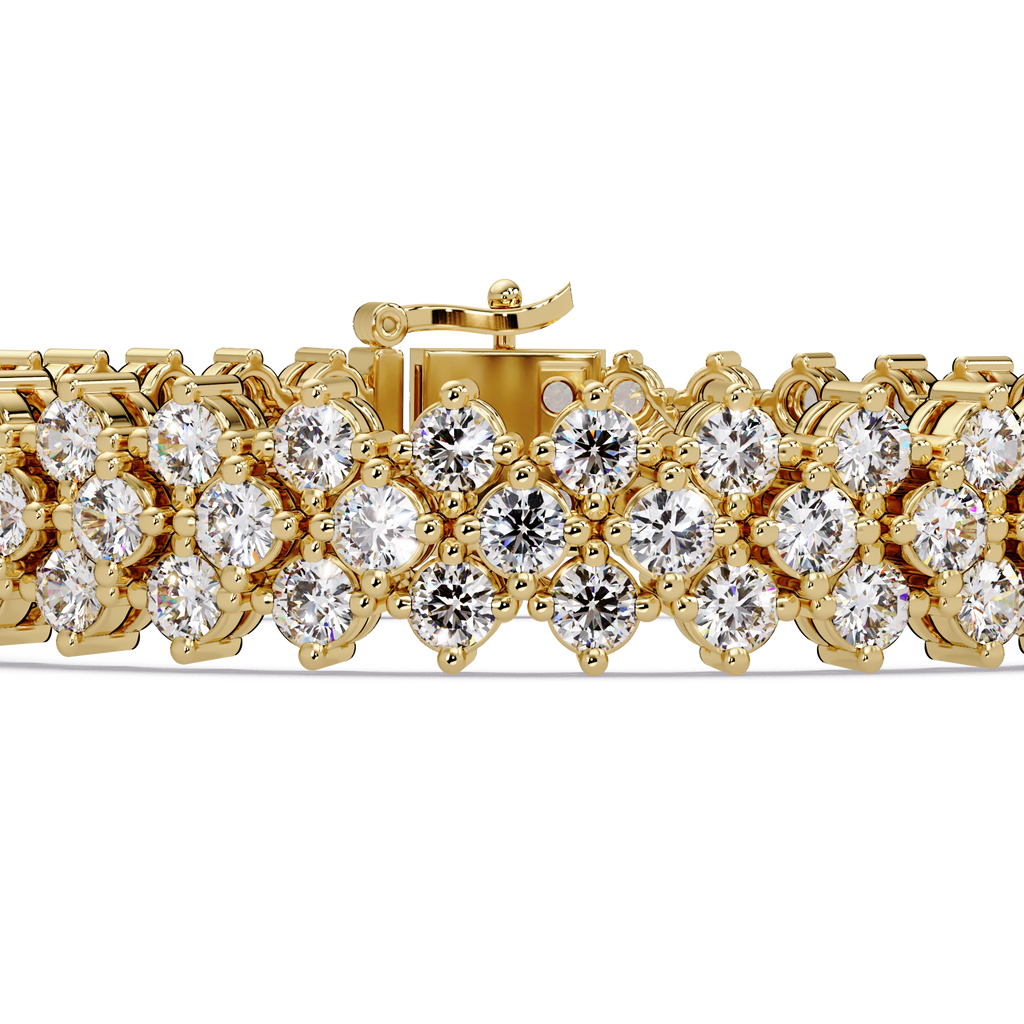 Brazalete elegante de diamantes de 1,25 quilates (copia)