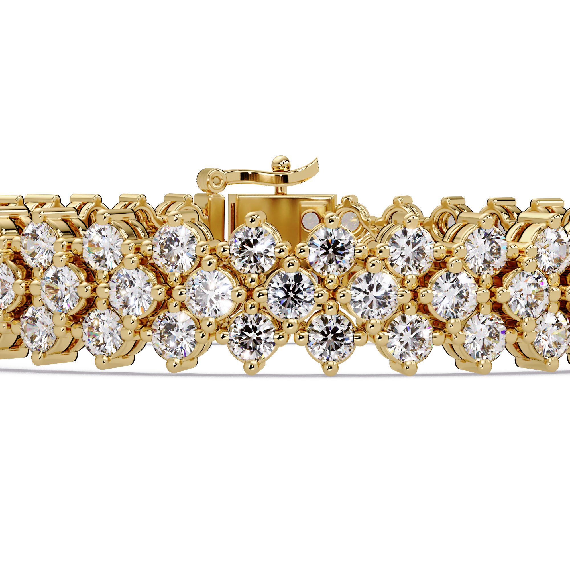 Brazalete elegante de diamantes de 1,25 quilates (copia)