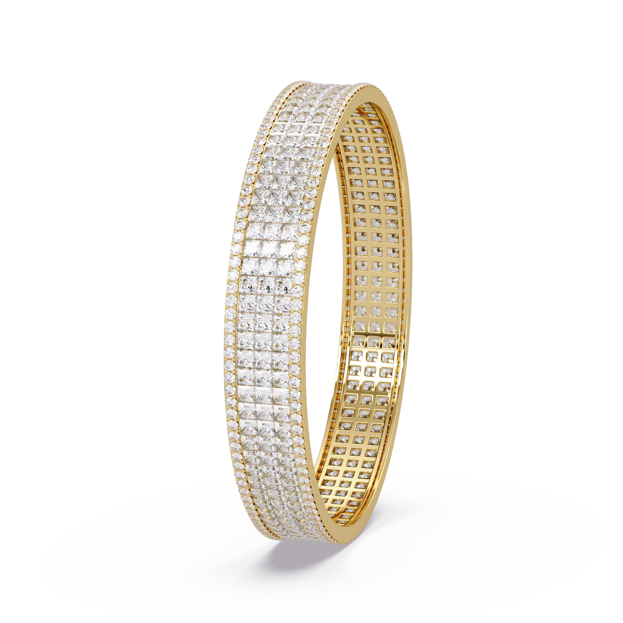 Brazalete elegante de diamantes de 1,25 quilates (copia)