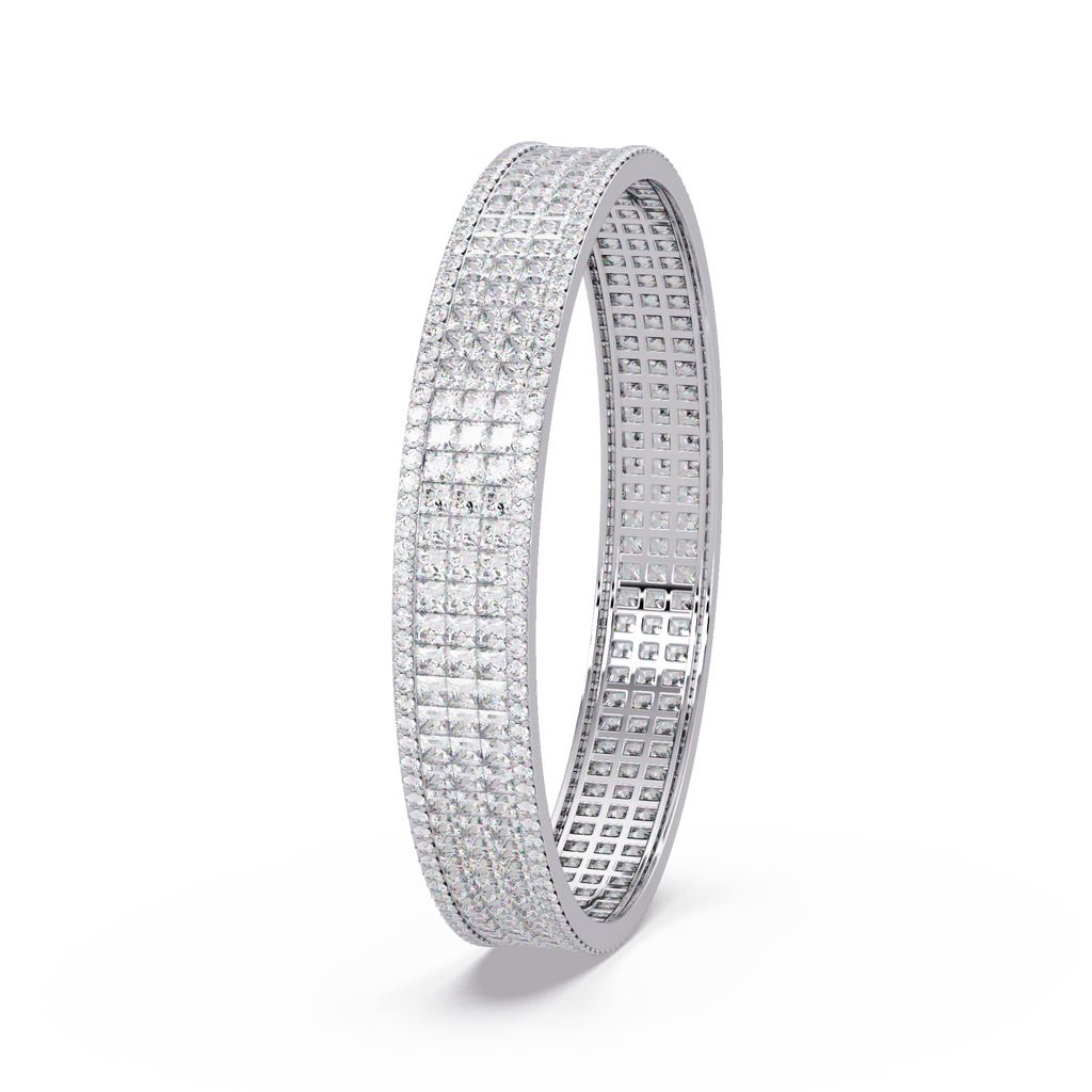 Brazalete elegante de diamantes de 1,25 quilates (copia)