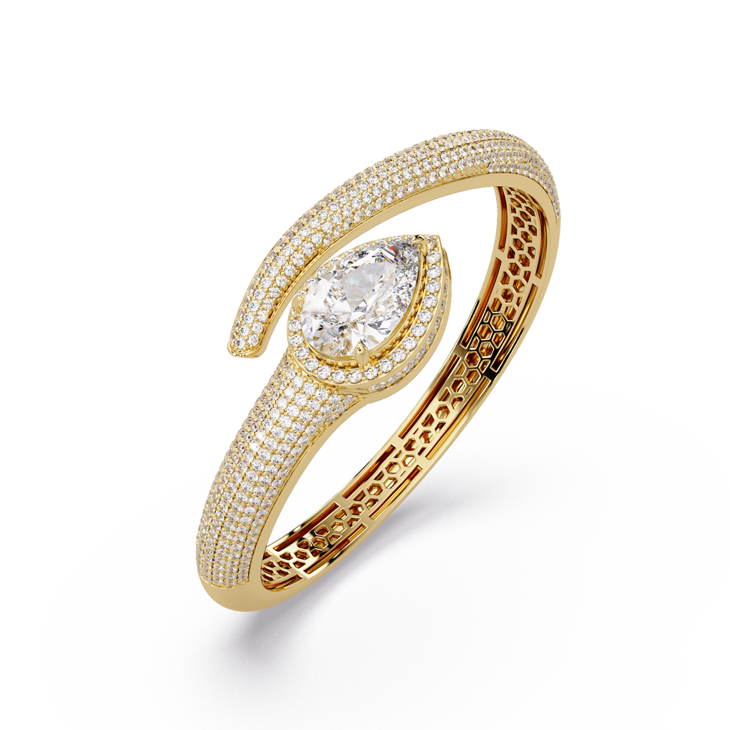 Brazalete elegante de diamantes de 1,25 quilates (copia)