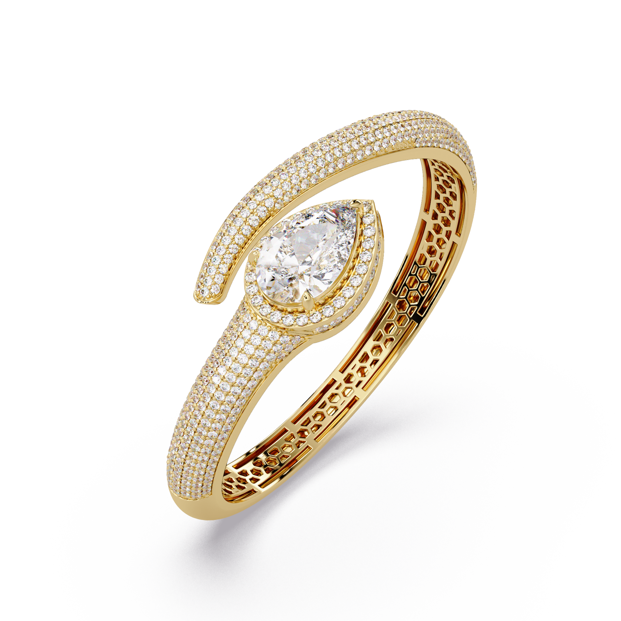 Brazalete elegante de diamantes de 1,25 quilates (copia)