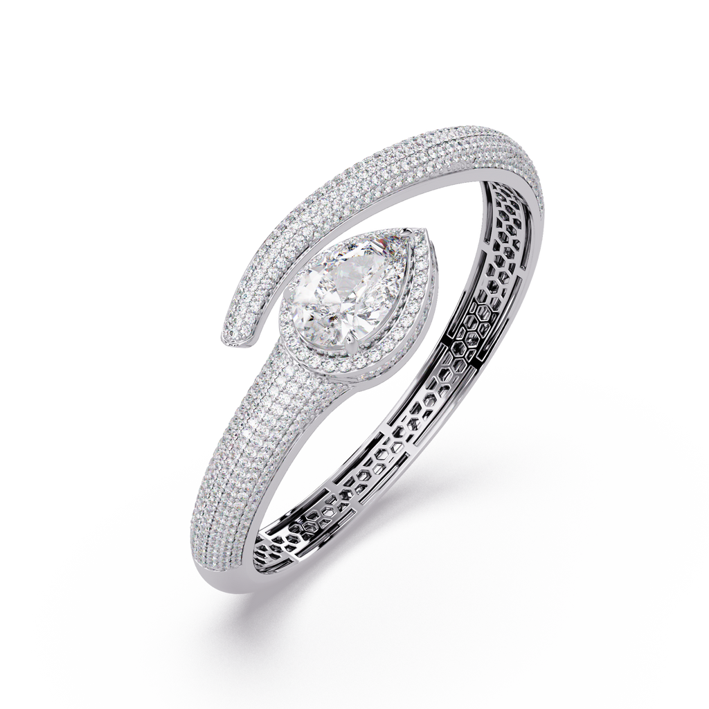 Brazalete elegante de diamantes de 1,25 quilates (copia)