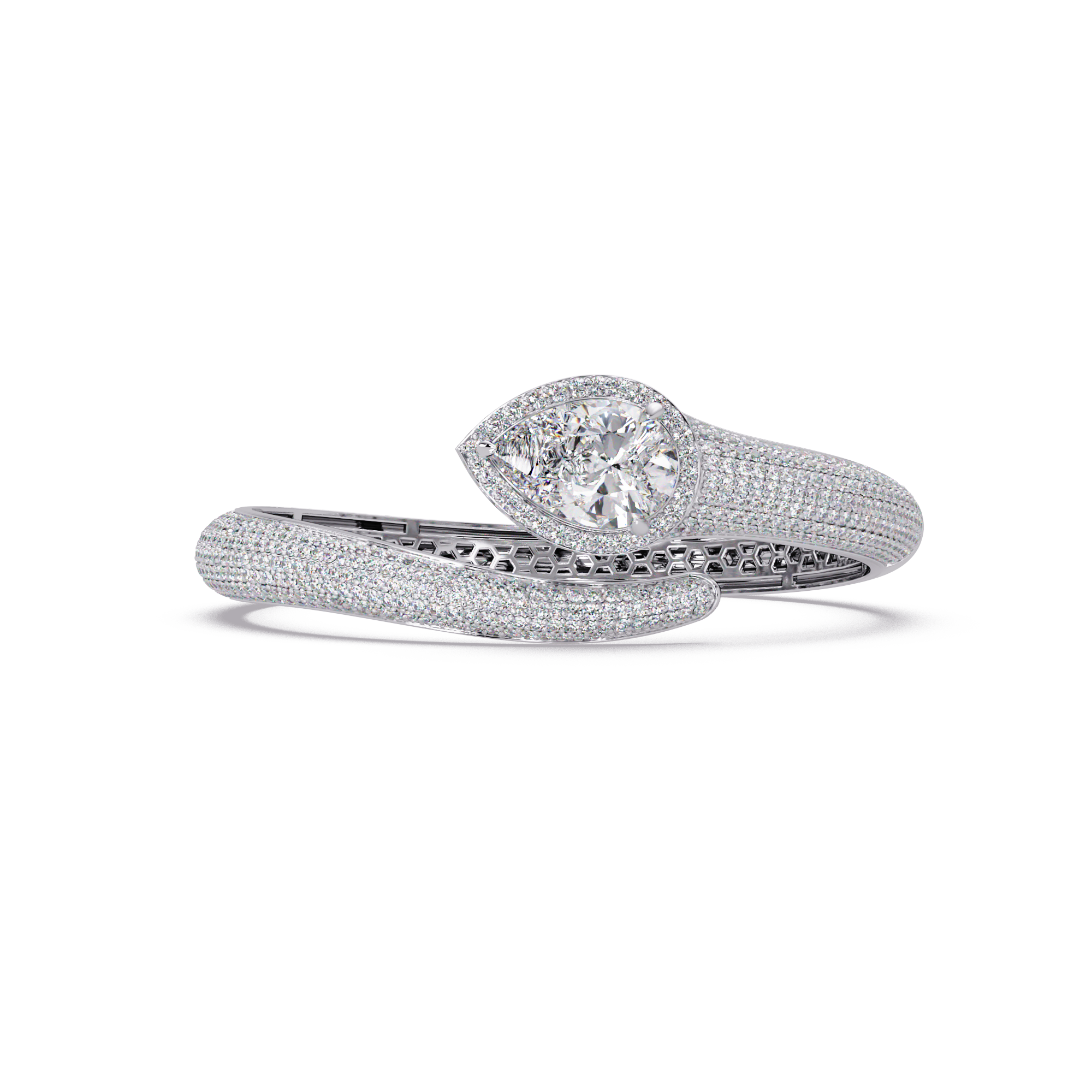 Brazalete elegante de diamantes de 1,25 quilates (copia)