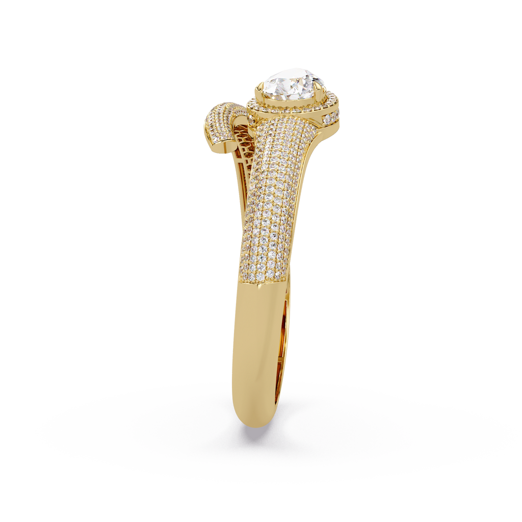 Brazalete elegante de diamantes de 1,25 quilates (copia)