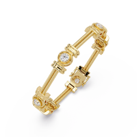 Brazalete elegante de diamantes de 1,25 quilates (copia)