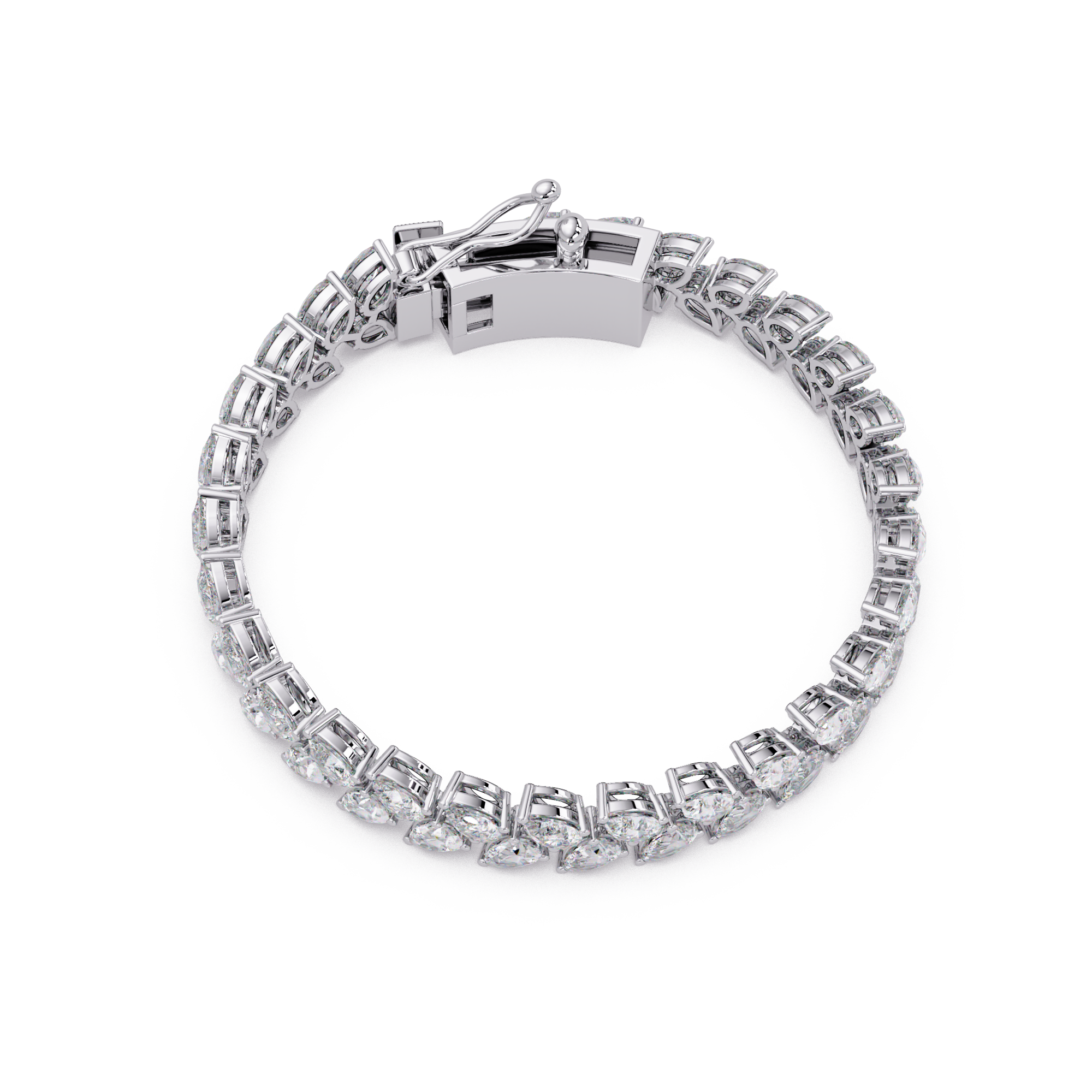 Brazalete elegante de diamantes de 1,25 quilates (copia)