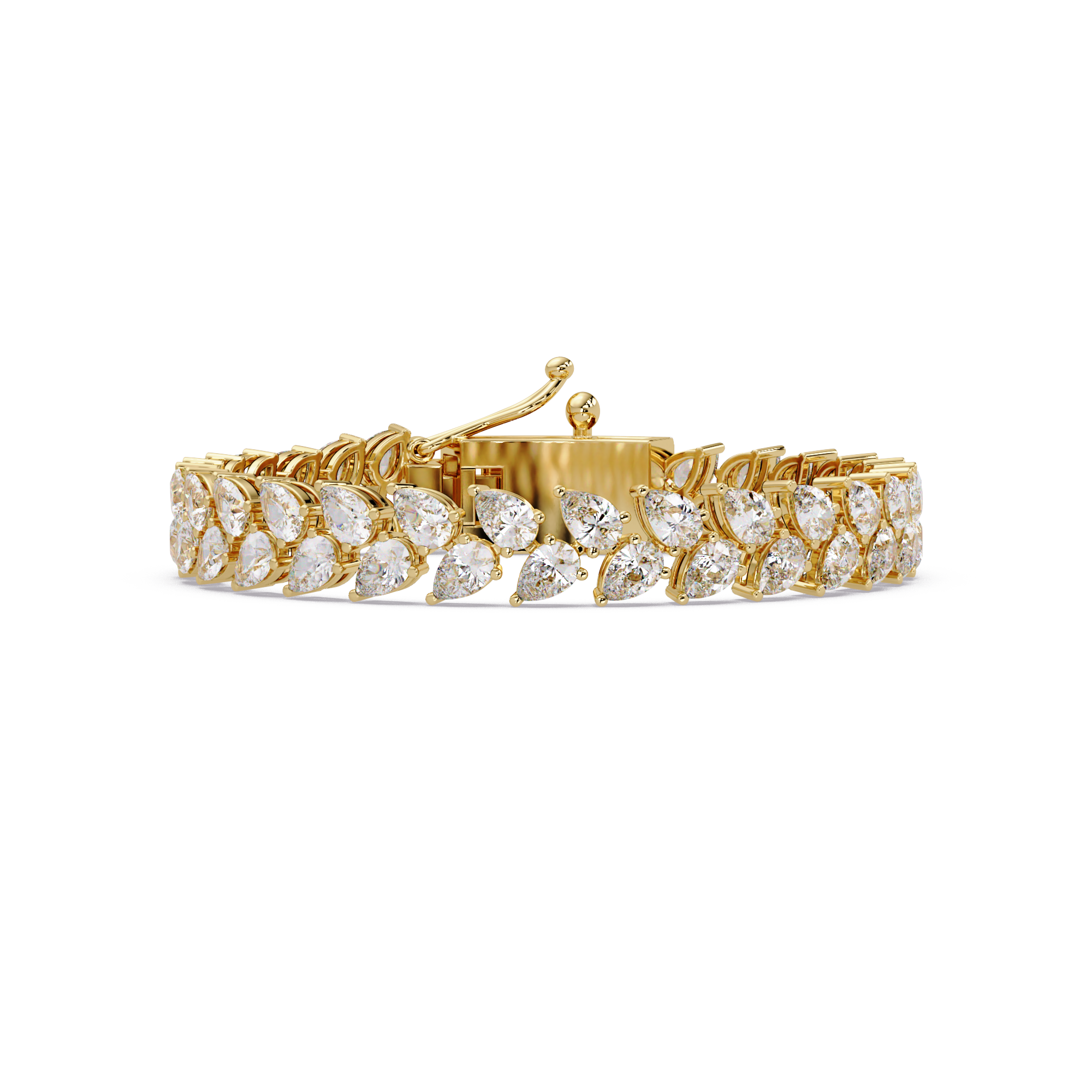Brazalete elegante de diamantes de 1,25 quilates (copia)