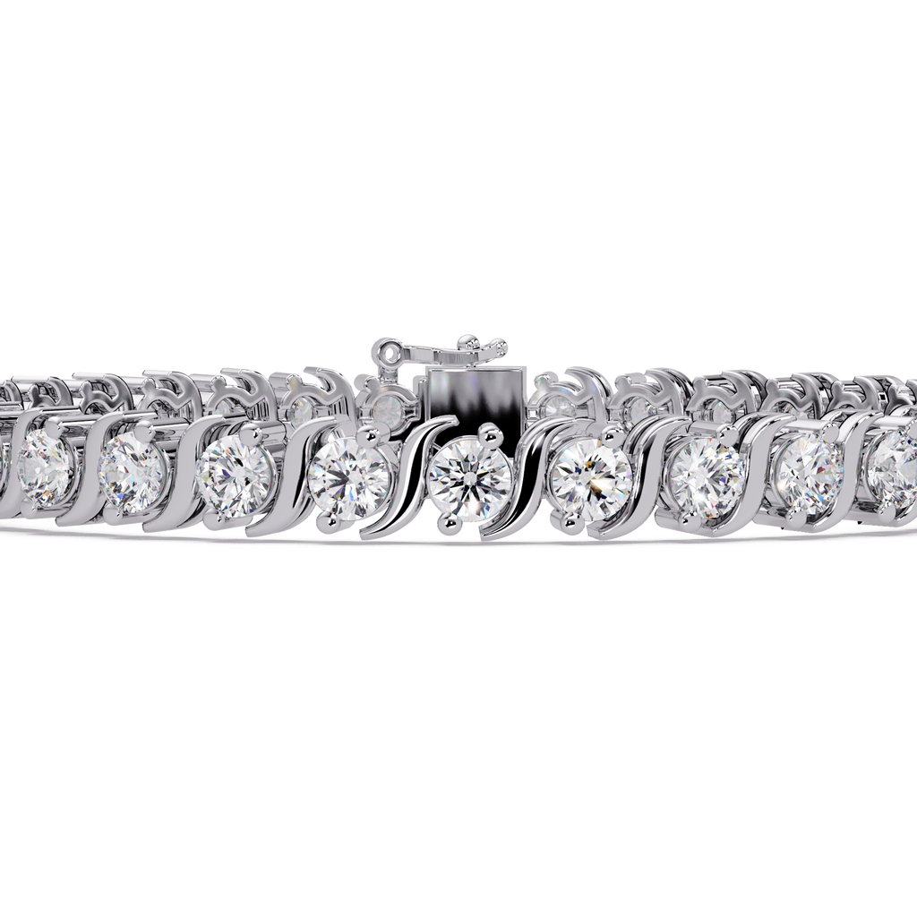 Brazalete elegante de diamantes de 1,25 quilates (copia)