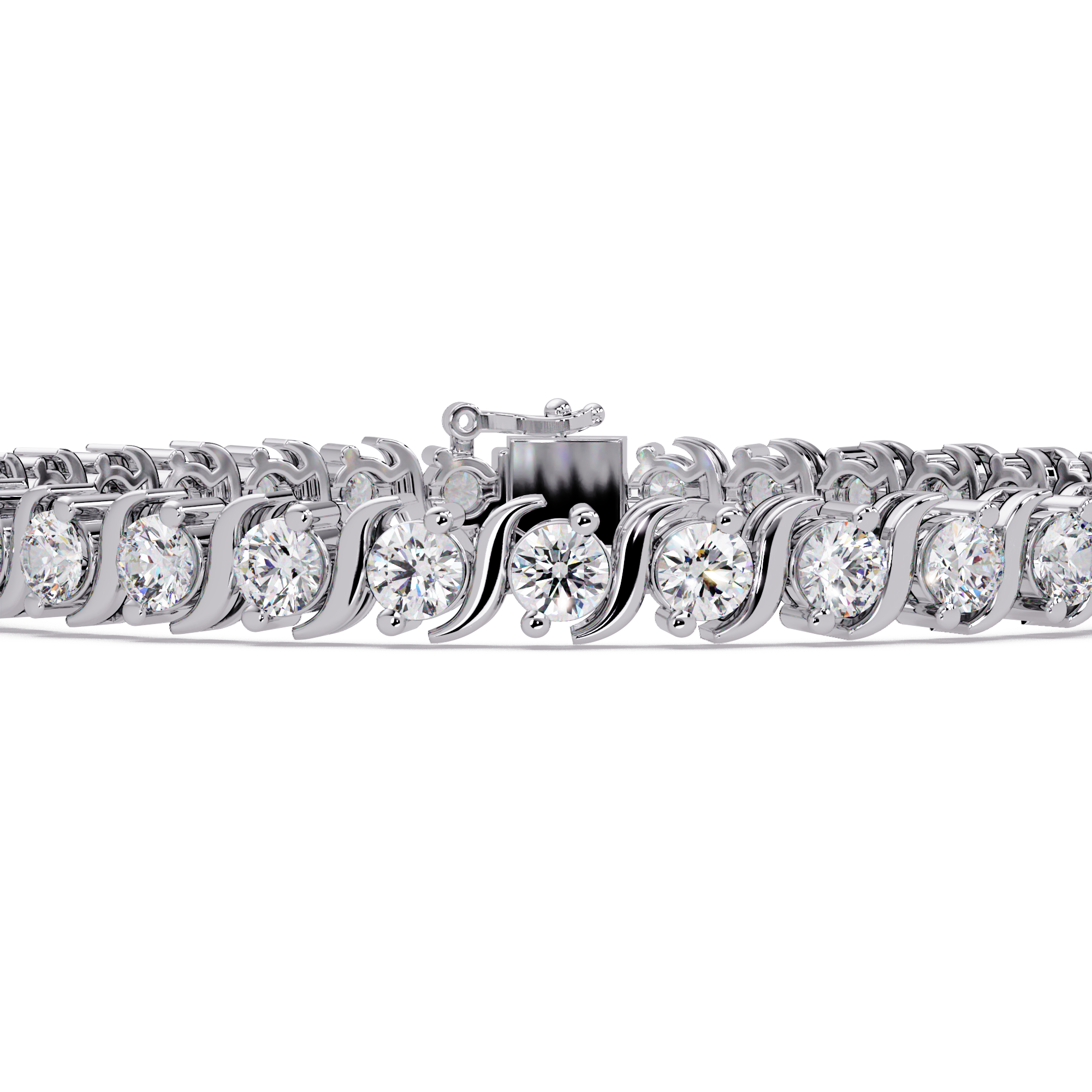 Brazalete elegante de diamantes de 1,25 quilates (copia)