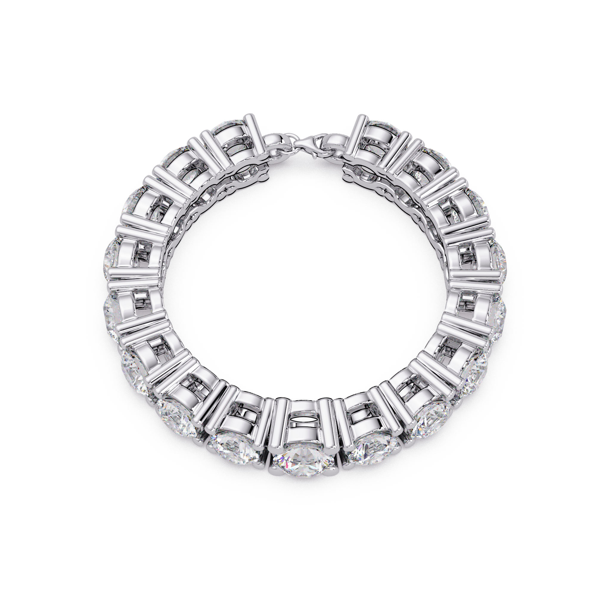 2.75 Carat Lab Grown Diamond Bracelet