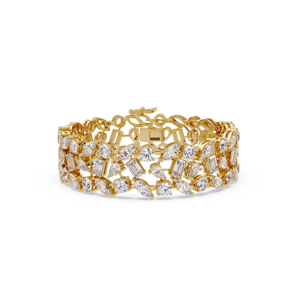 Brazalete elegante de diamantes de 1,25 quilates (copia)