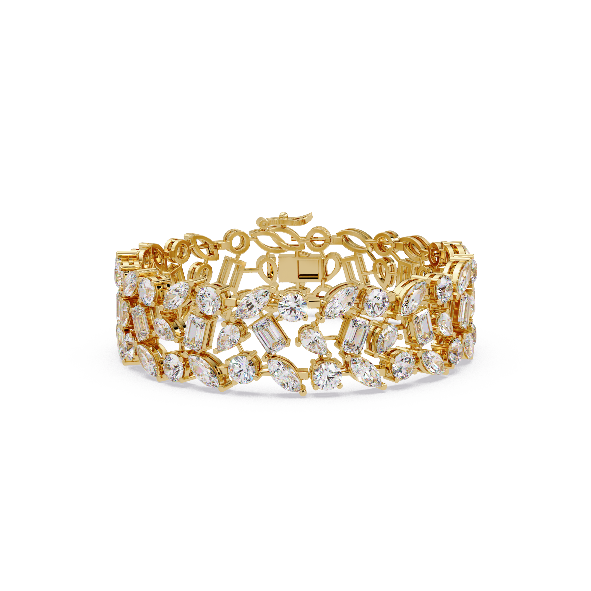 Brazalete elegante de diamantes de 1,25 quilates (copia)