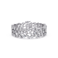 Brazalete elegante de diamantes de 1,25 quilates (copia)