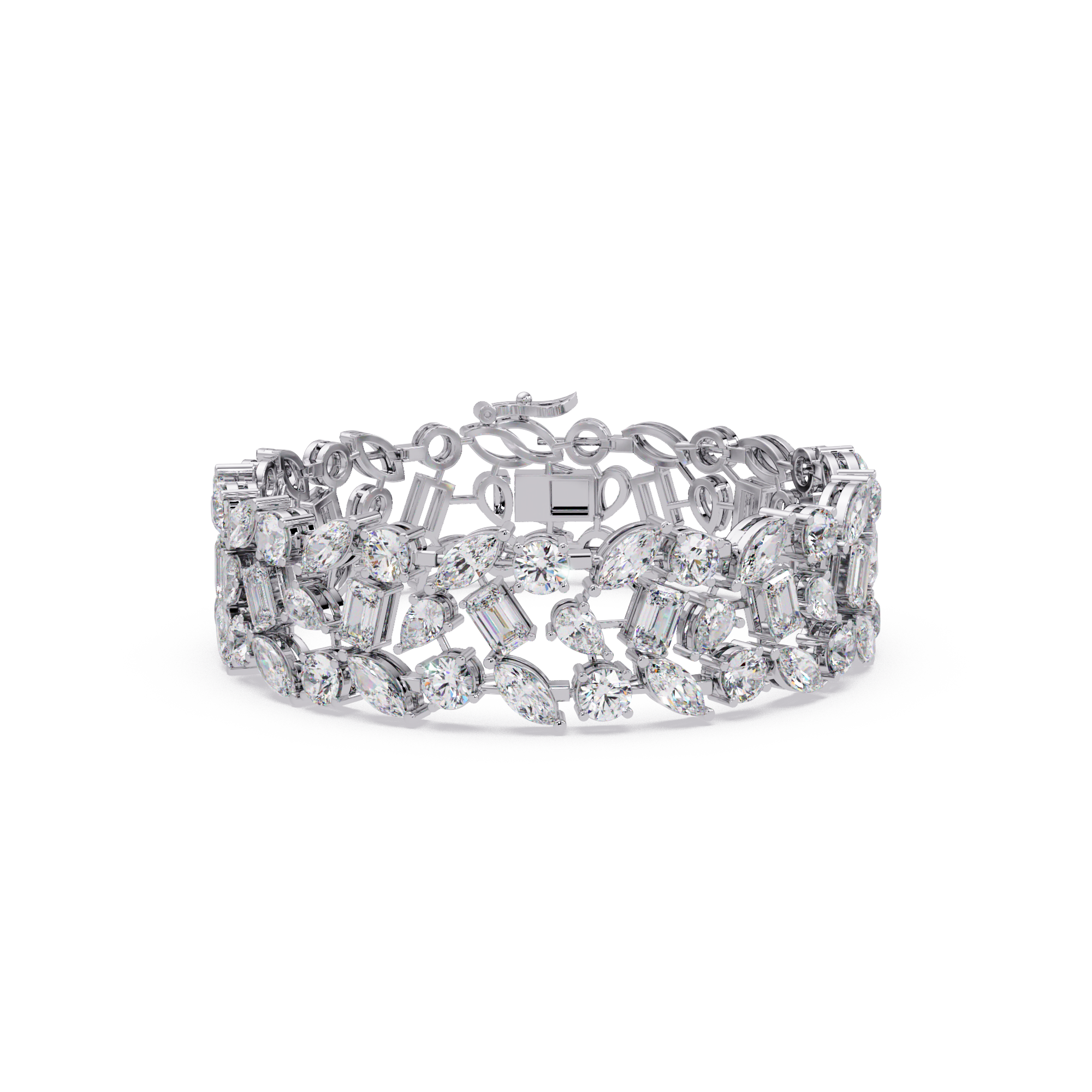 Brazalete elegante de diamantes de 1,25 quilates (copia)