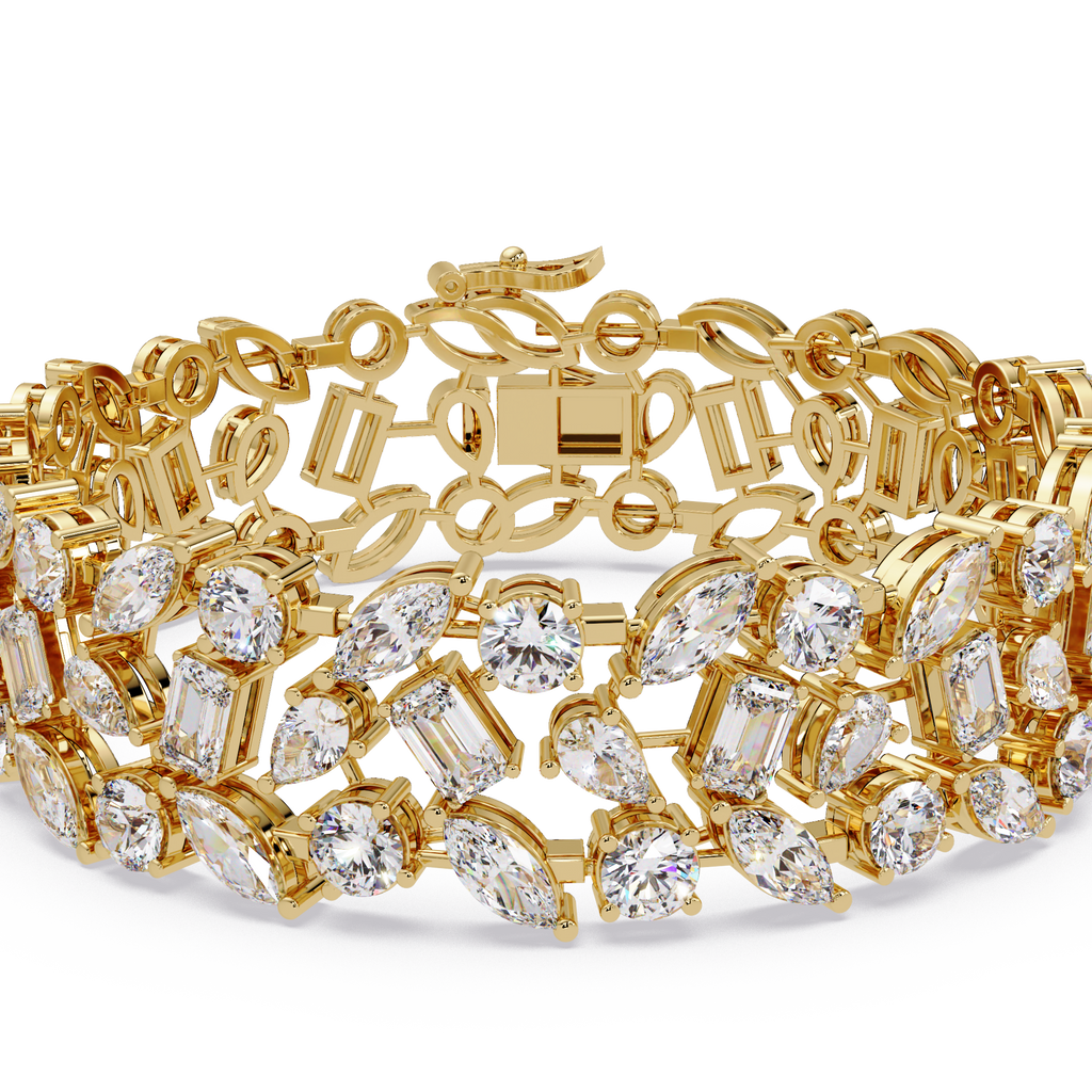 Brazalete elegante de diamantes de 1,25 quilates (copia)