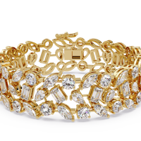 Brazalete elegante de diamantes de 1,25 quilates (copia)