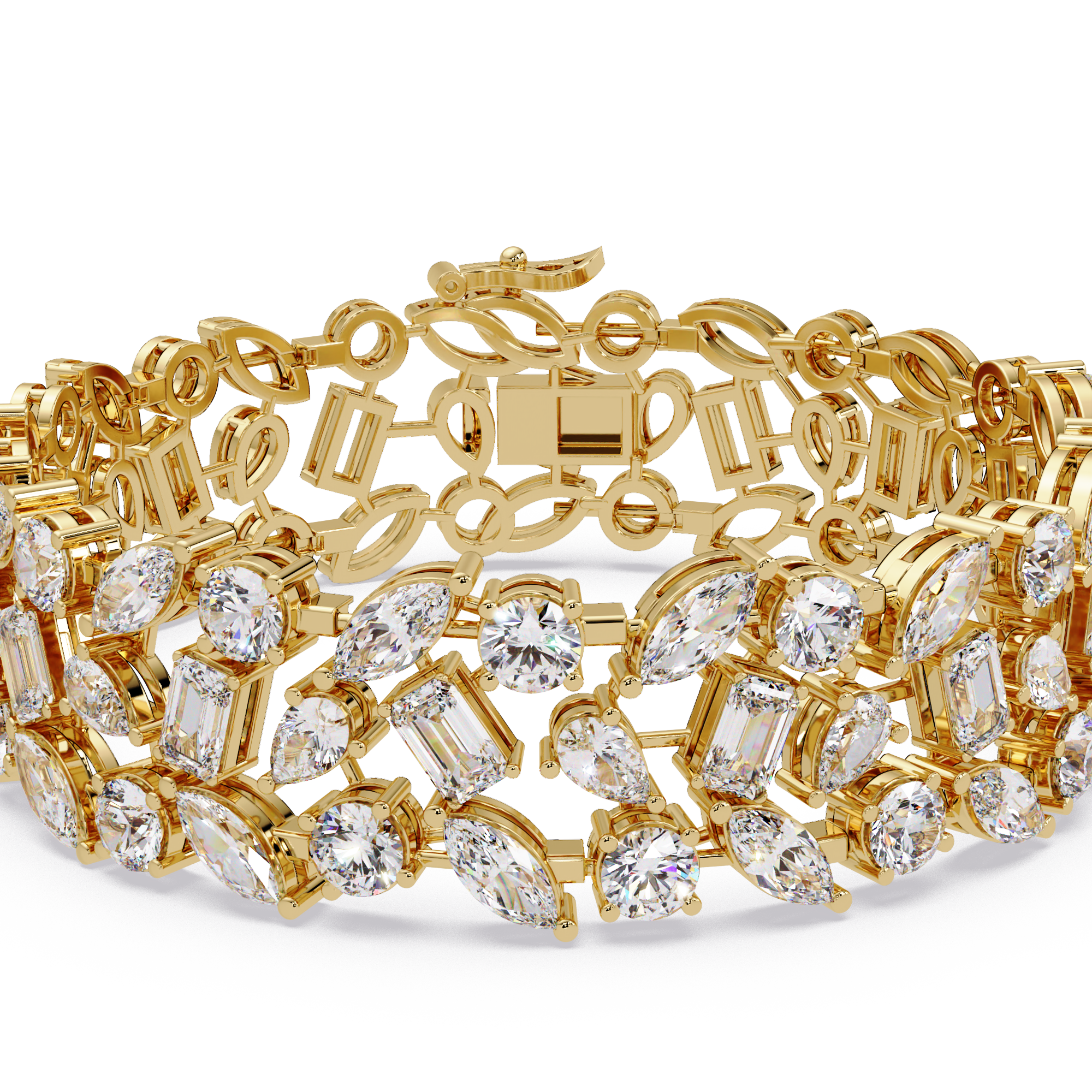 Brazalete elegante de diamantes de 1,25 quilates (copia)