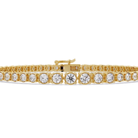 3.75 Carat Lab Grown Diamond Tennis Bracelet