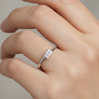Cluster Lab Grown Diamond Ring