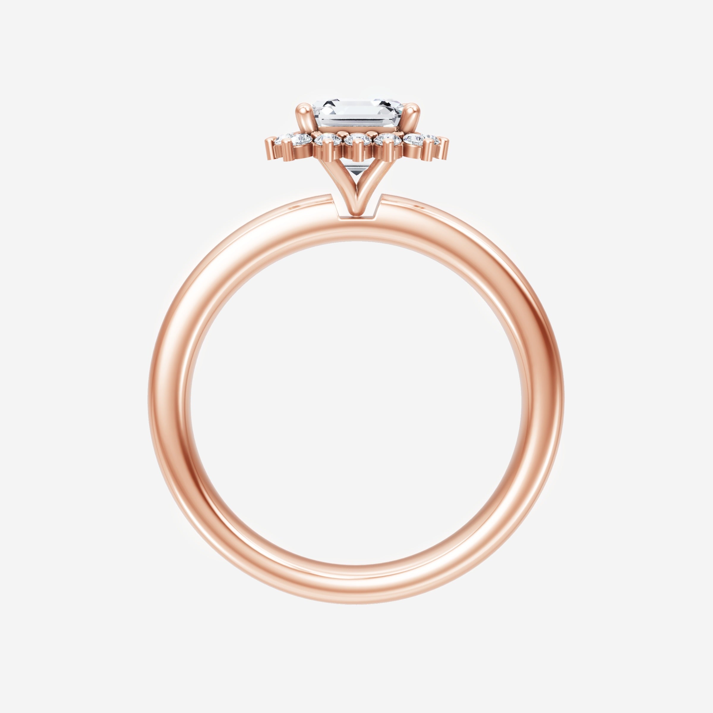 Asscher Artisan Ring