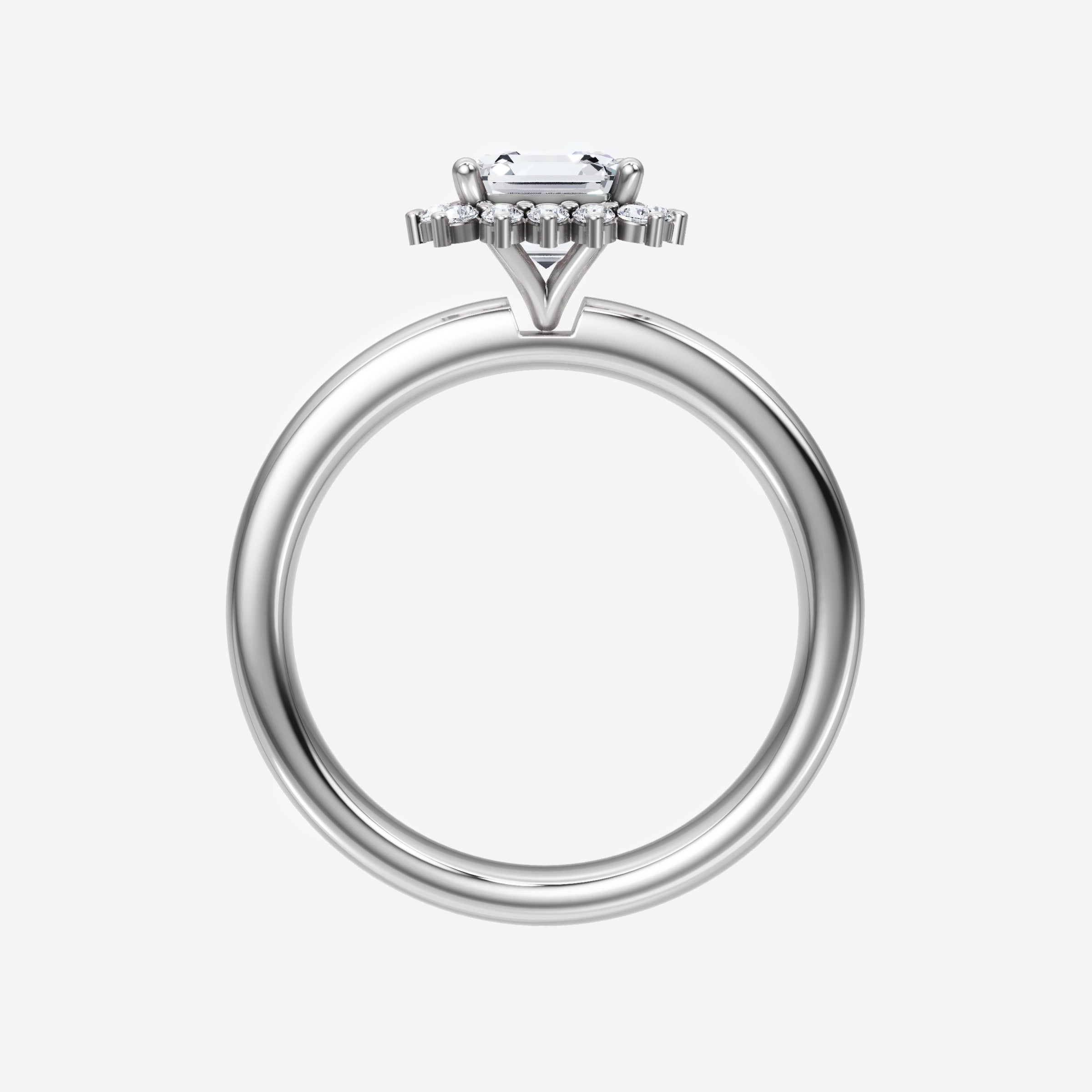 Asscher Artisan Ring