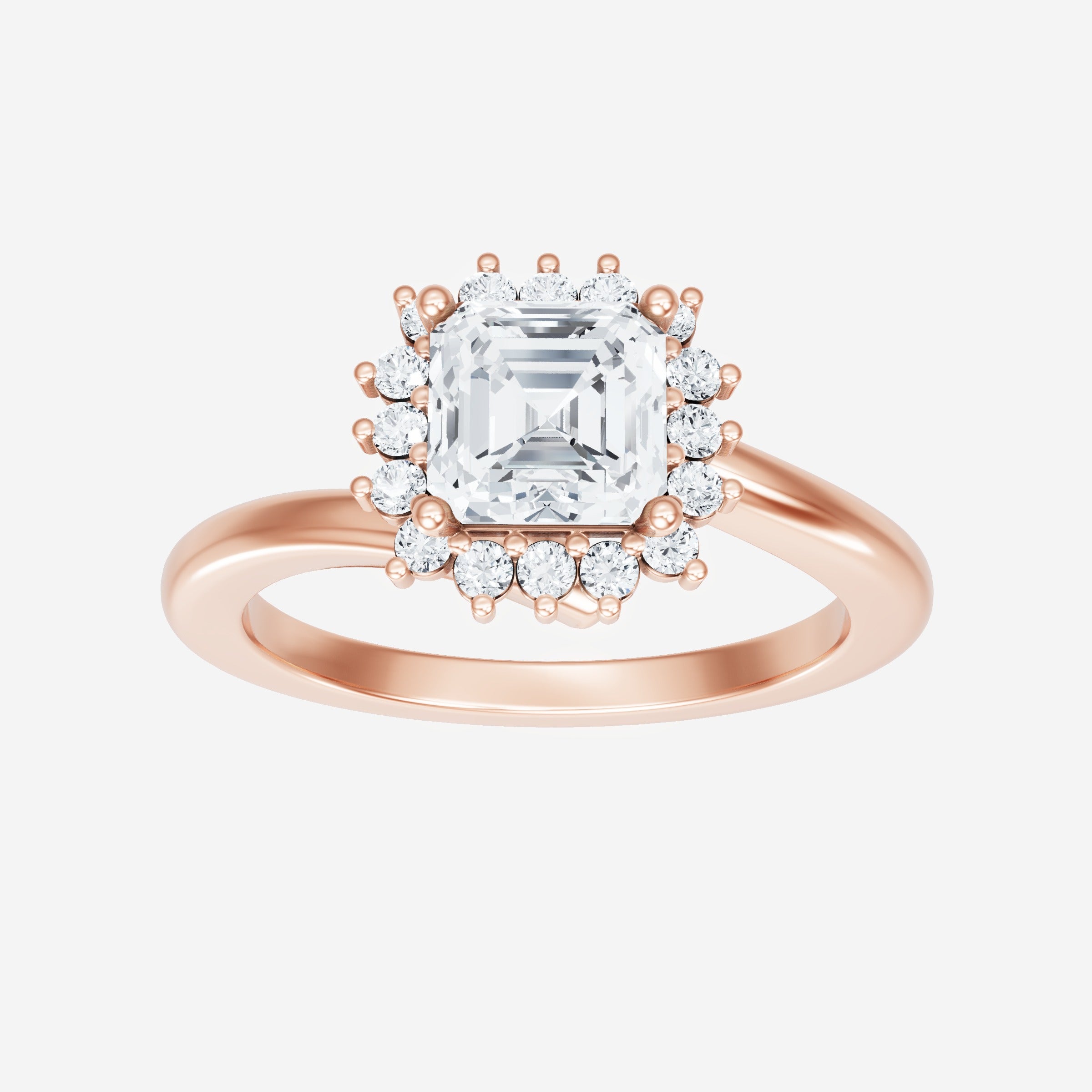 Asscher Artisan Ring