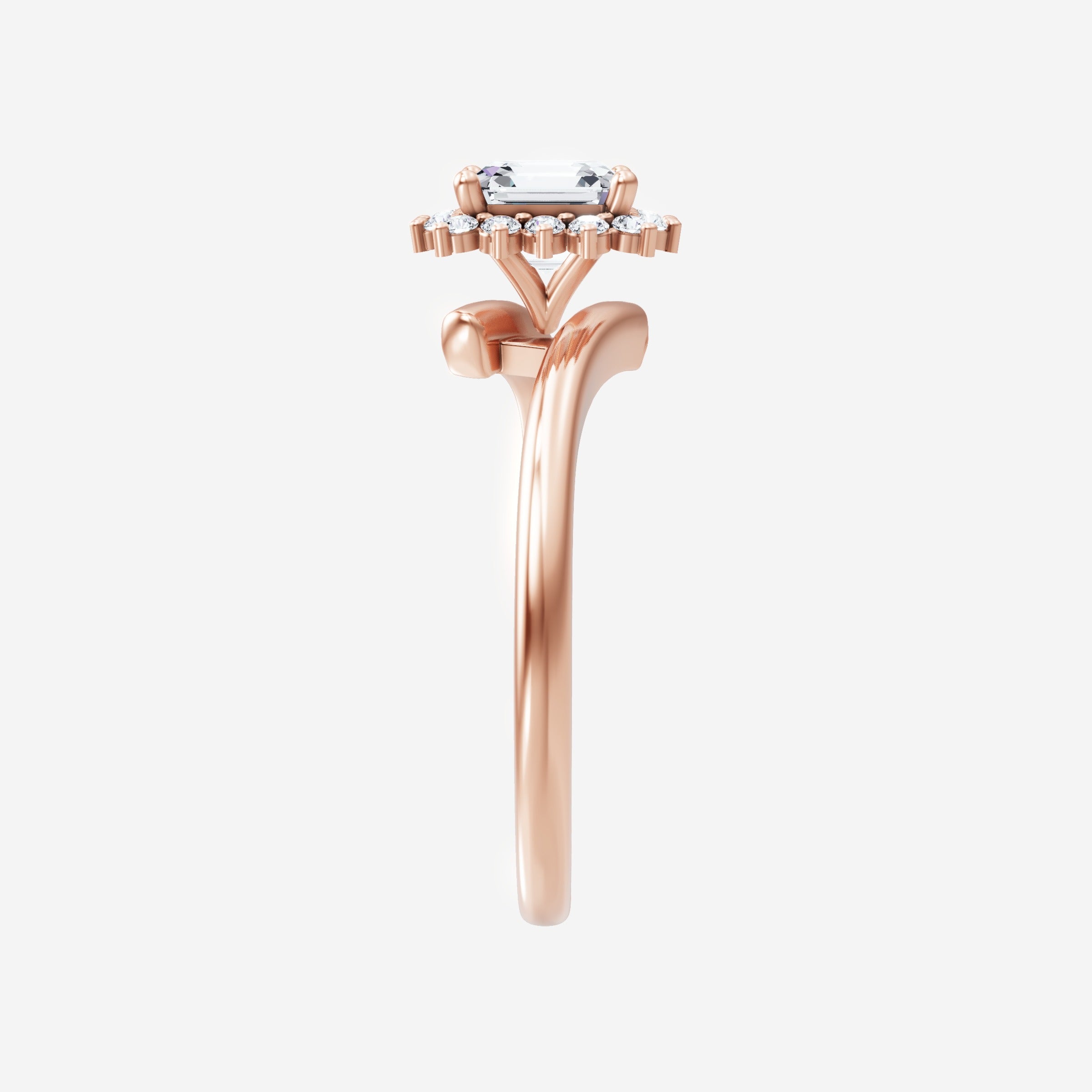 Asscher Shining Destiny Ring