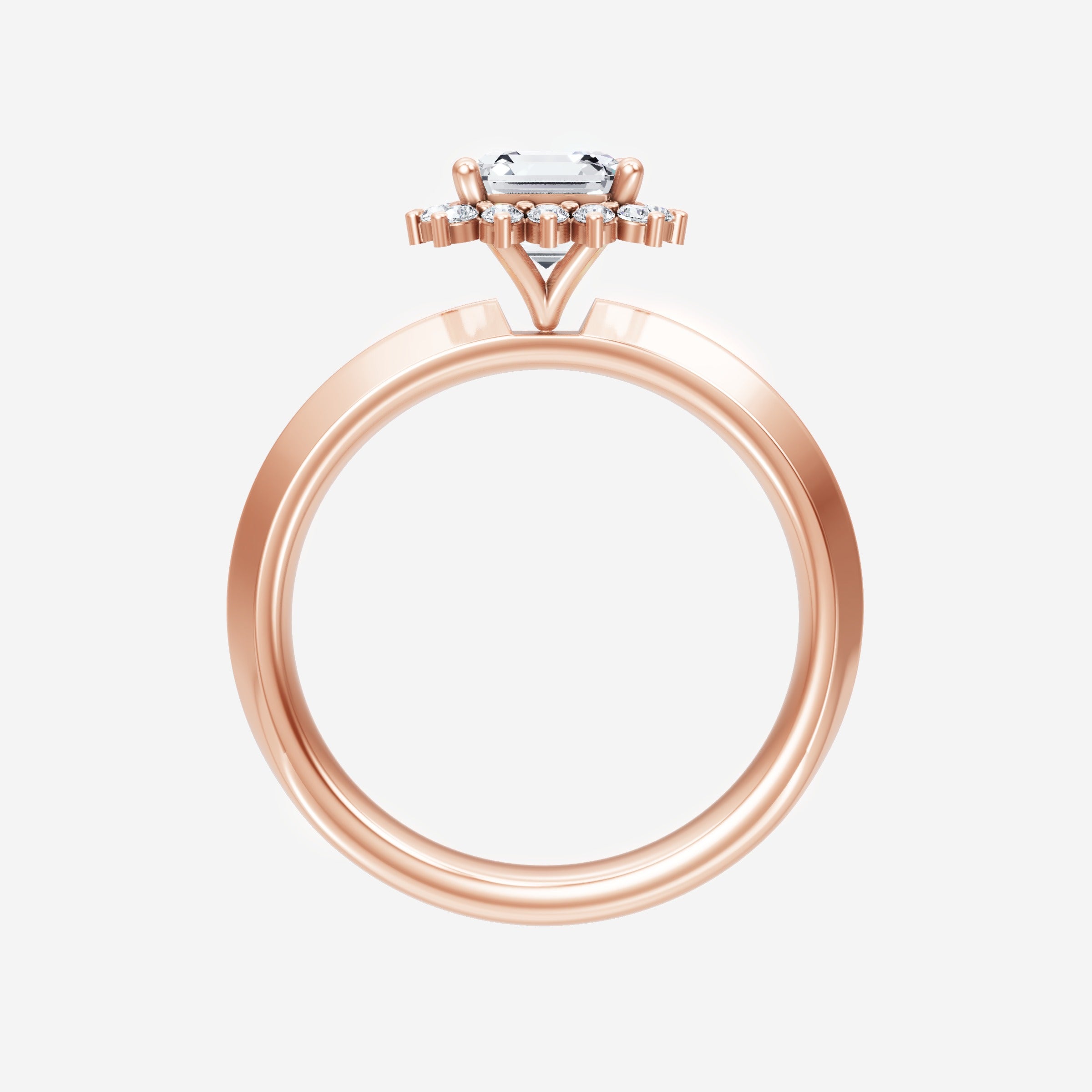 Asscher Artisan Ring