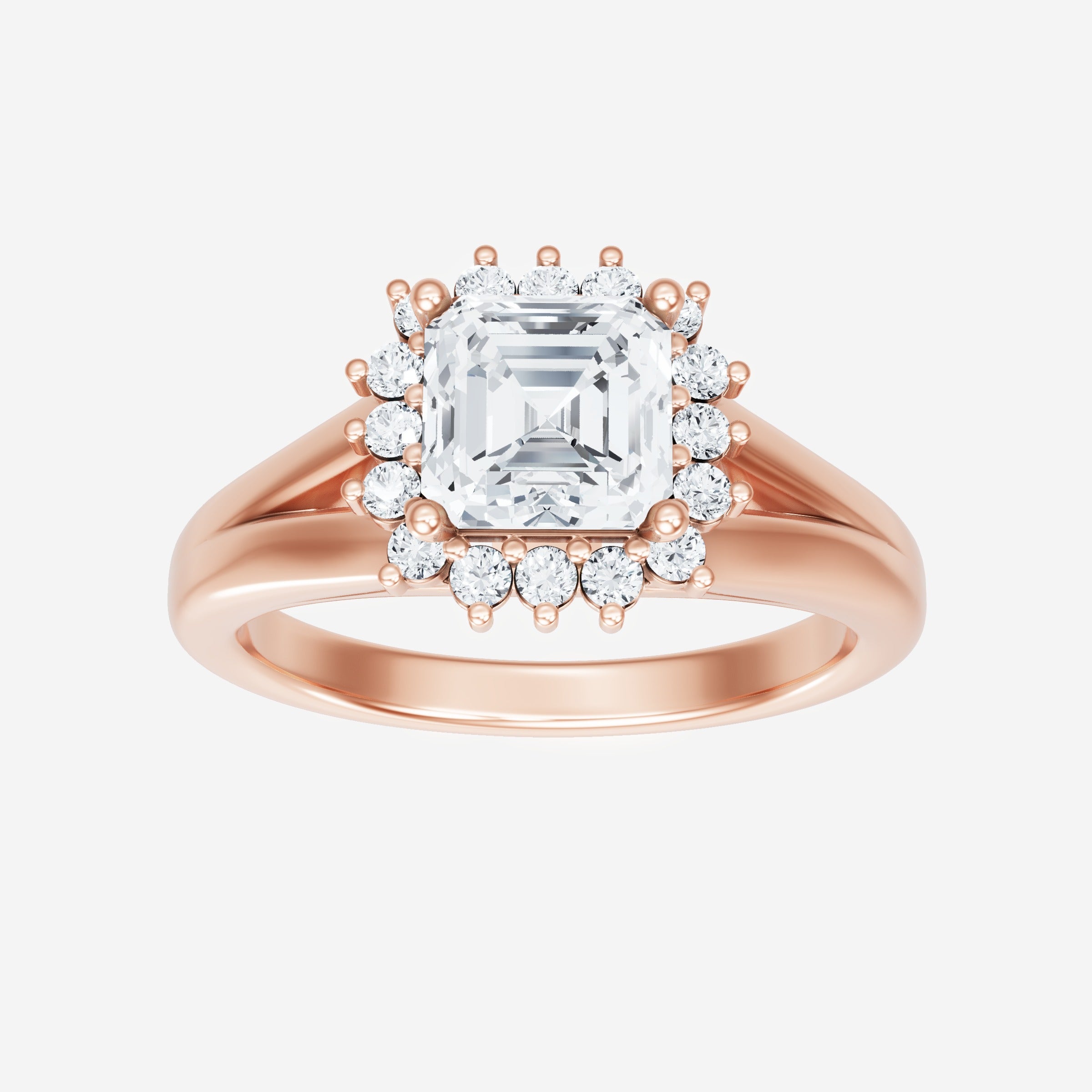 Asscher Artisan Ring