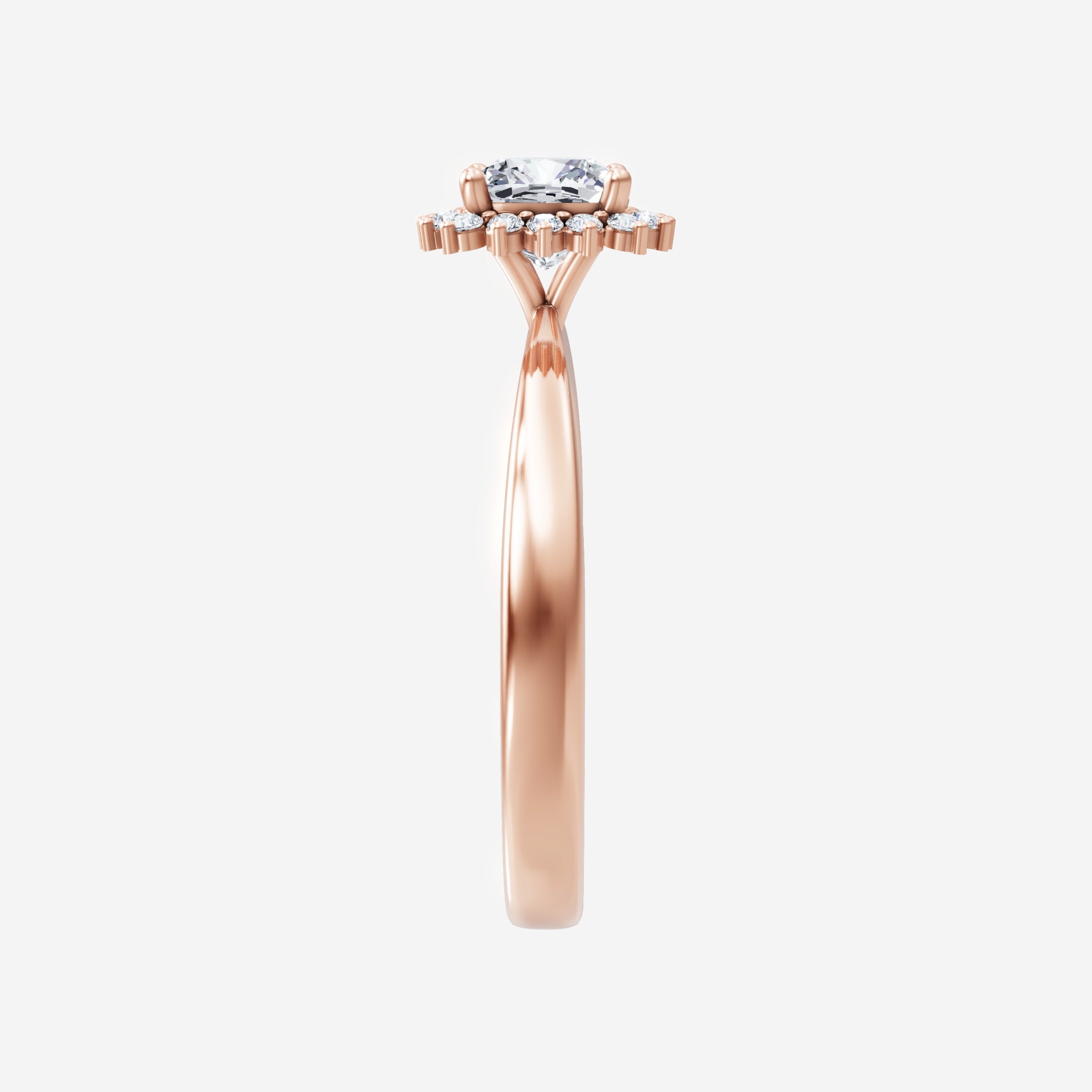 Cushion Shining Destiny Ring