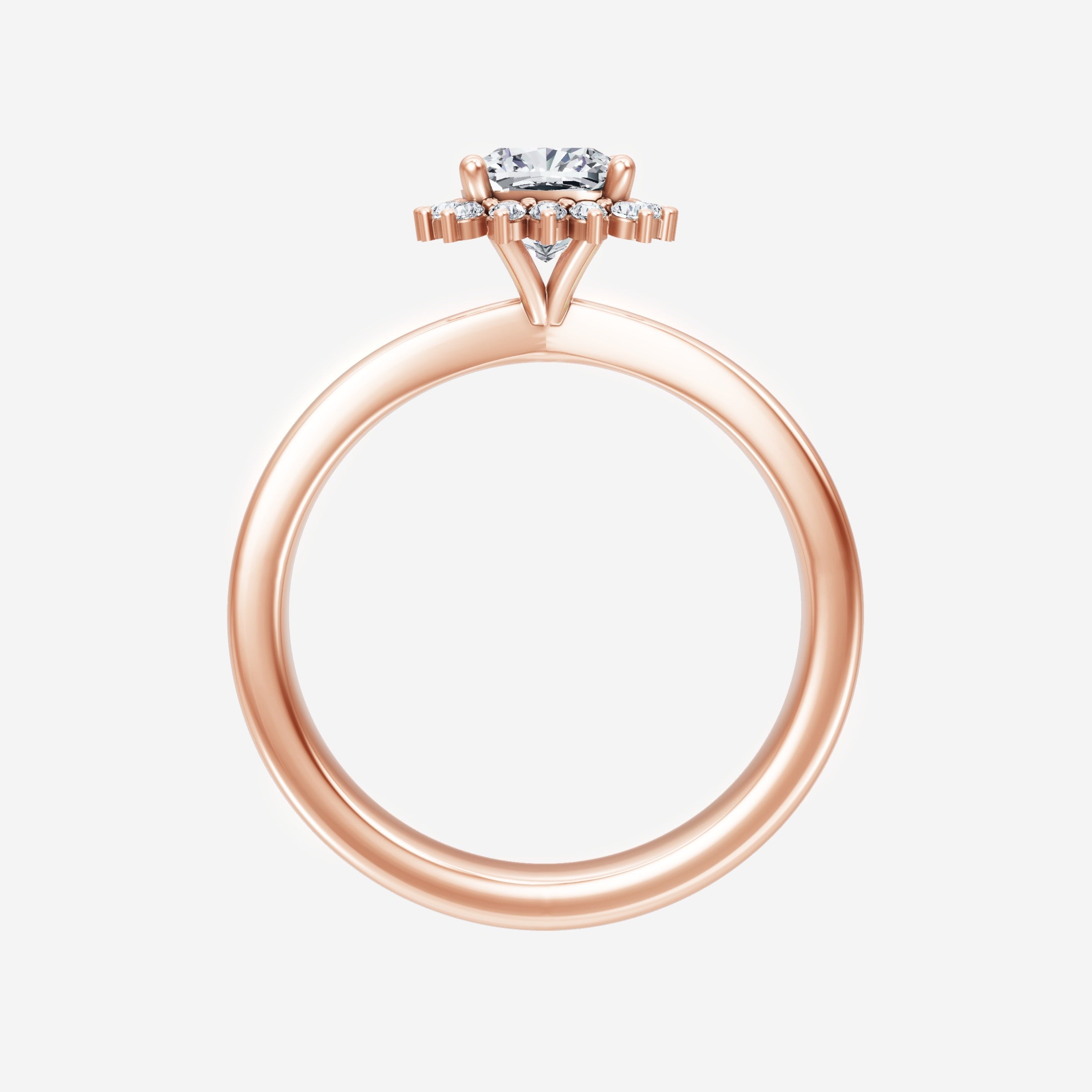 Cushion Shining Destiny Ring