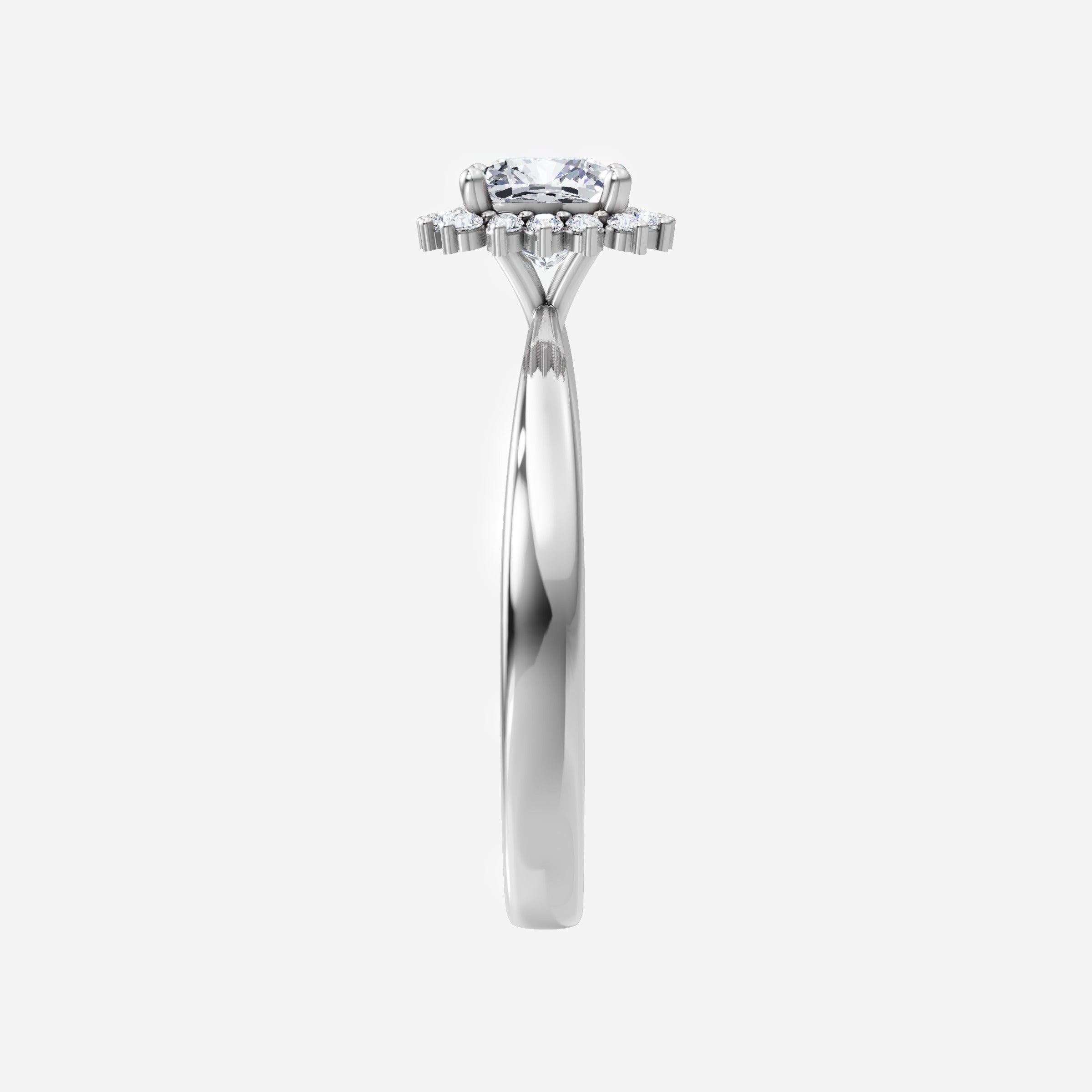 Cushion Shining Destiny Ring