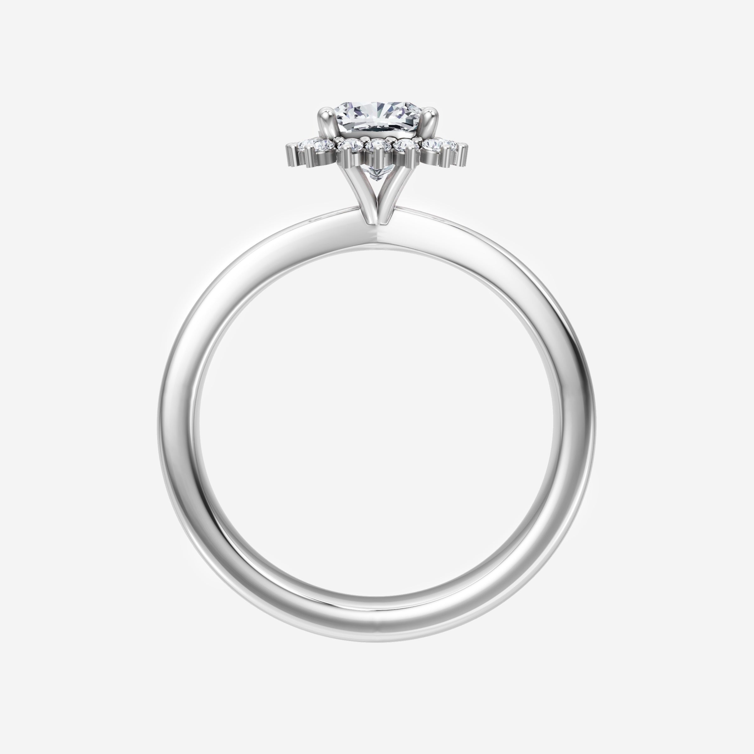 Cushion Shining Destiny Ring