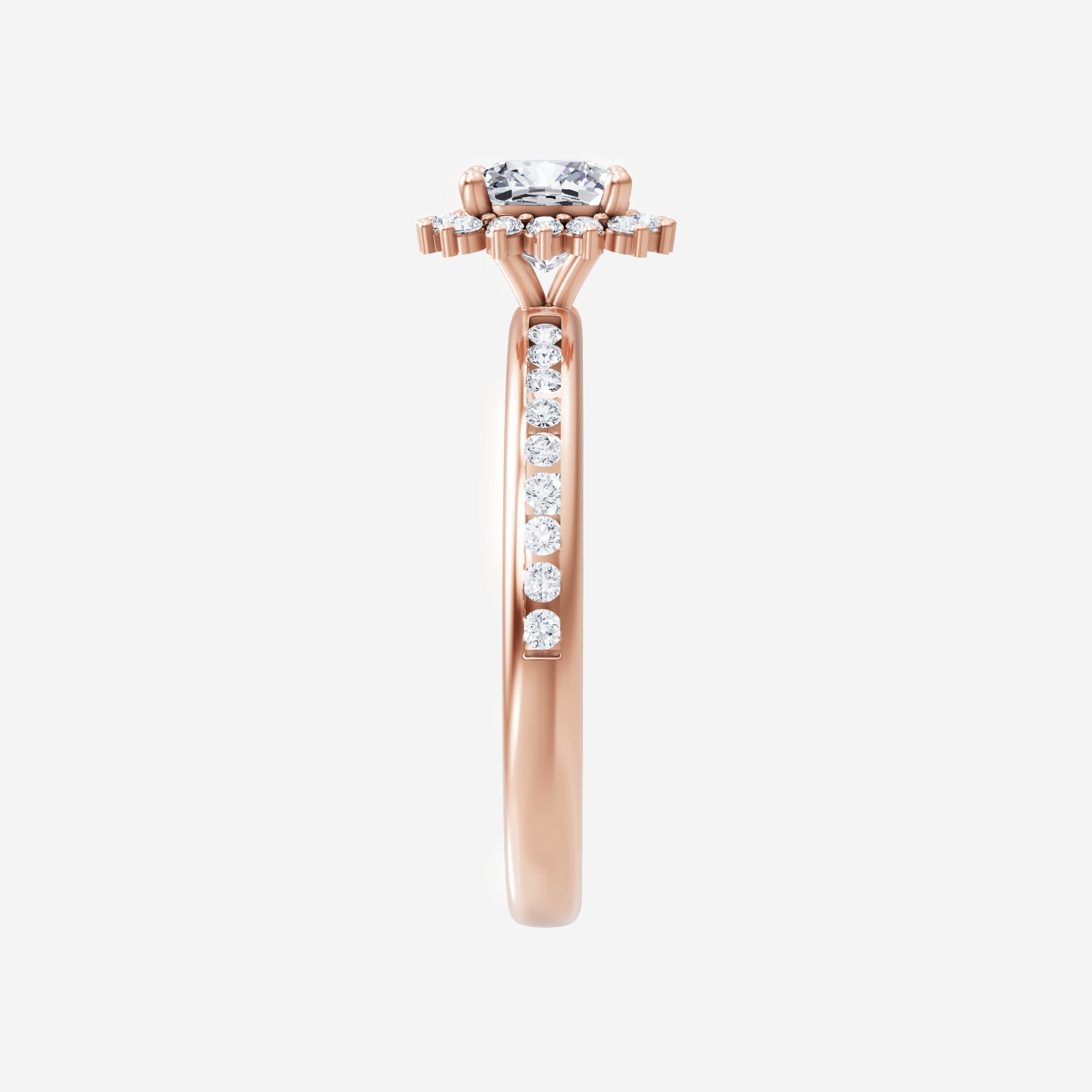 Cushion Shining Destiny Ring