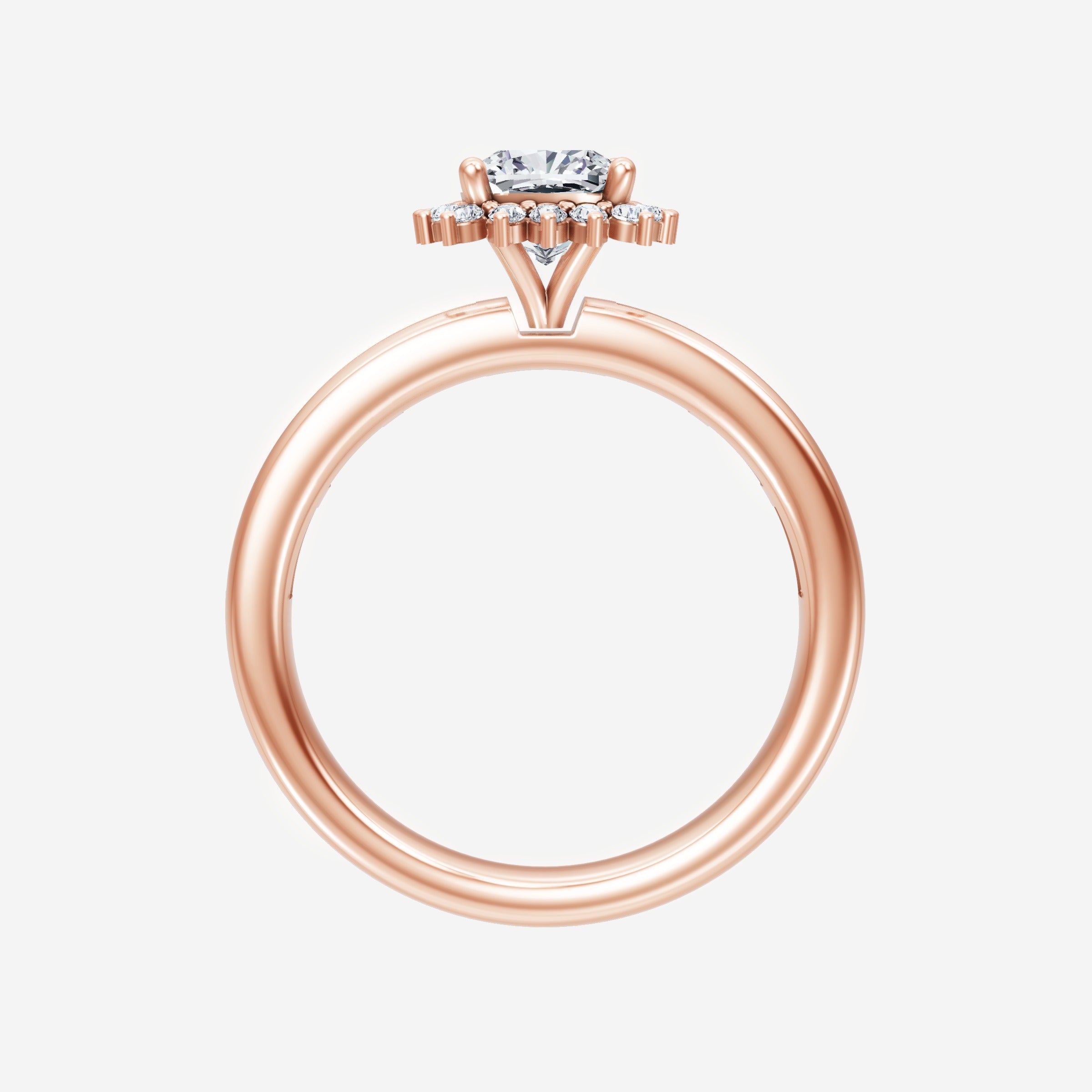 Cushion Shining Destiny Ring
