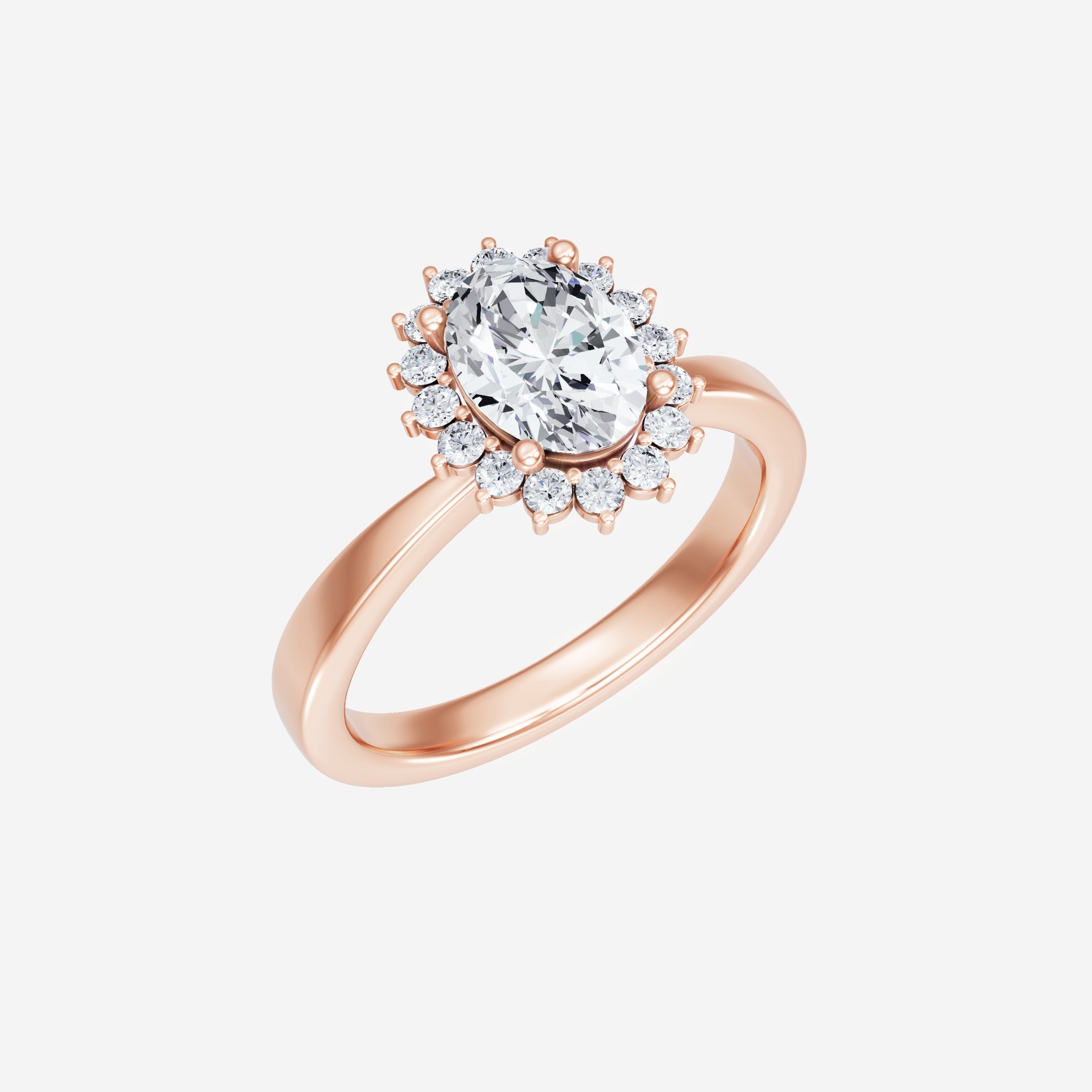 Oval Shining Destiny Ring