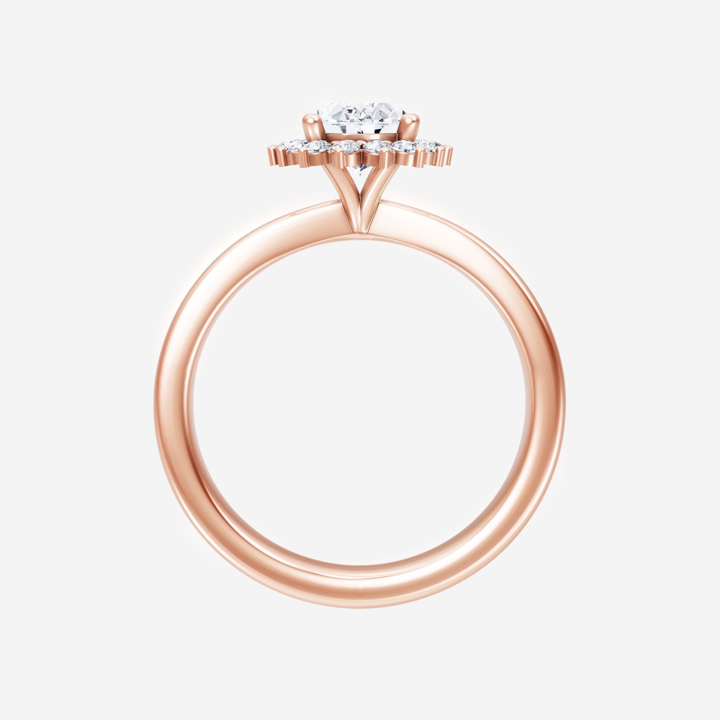 Oval Shining Destiny Ring