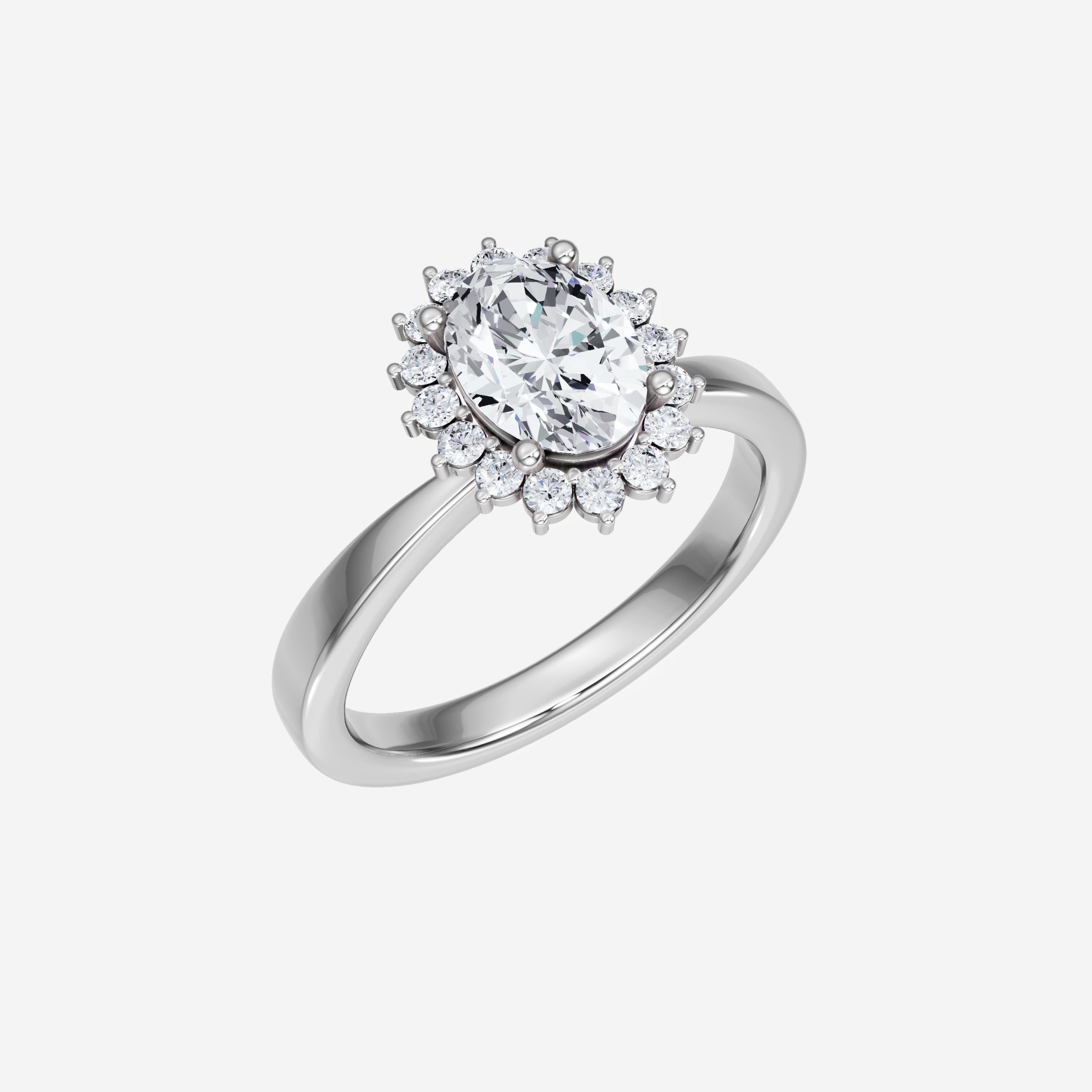 Oval Shining Destiny Ring