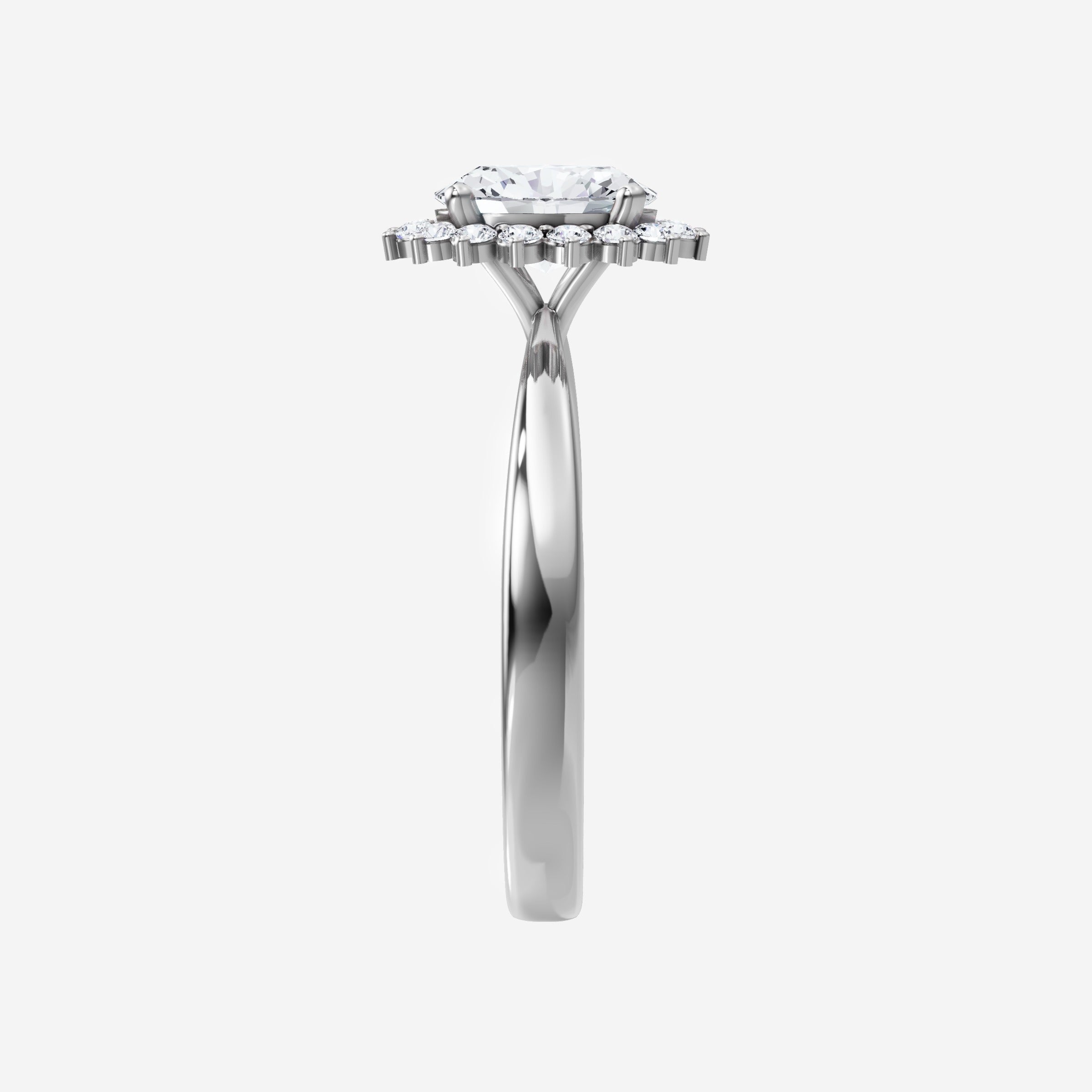 Oval Shining Destiny Ring