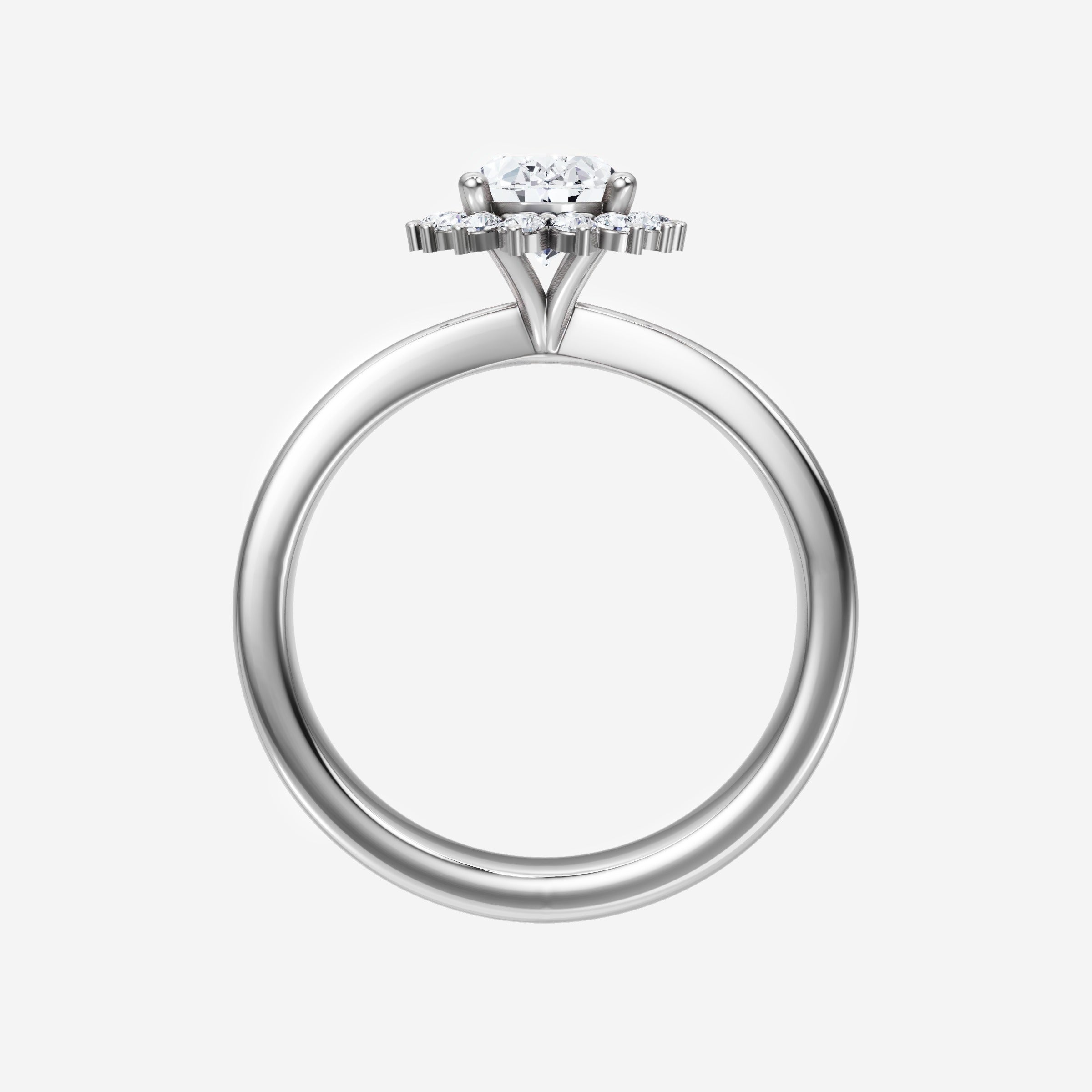Oval Shining Destiny Ring