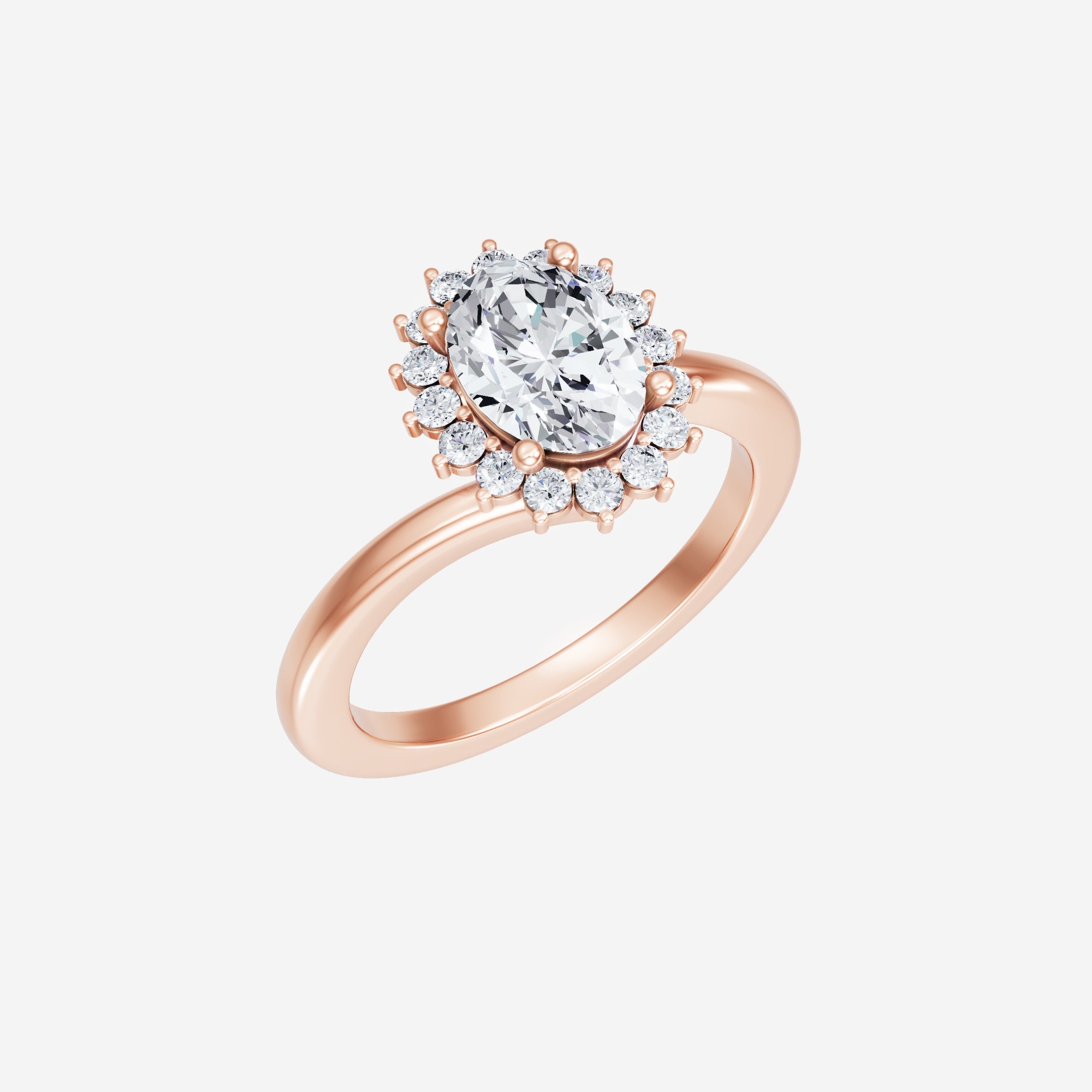 Oval Shining Destiny Ring