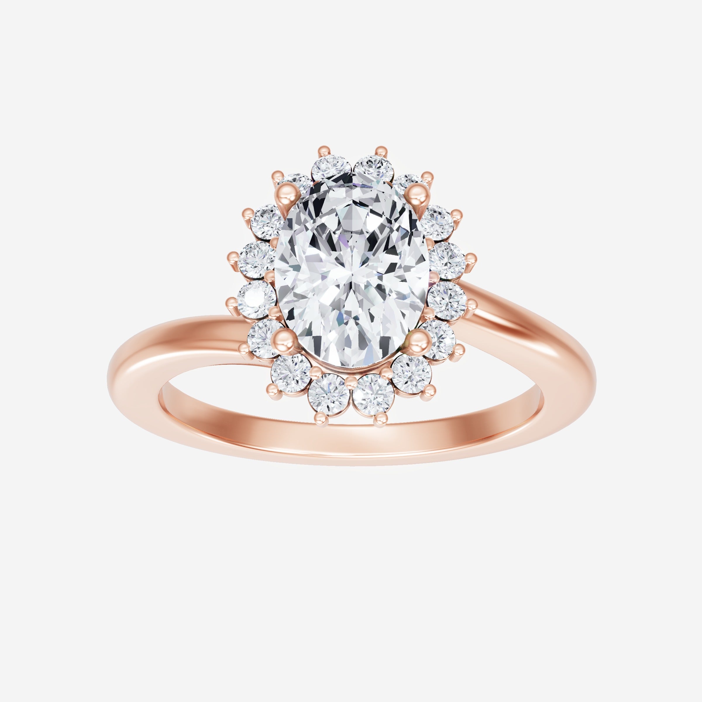 Oval Shining Destiny Ring