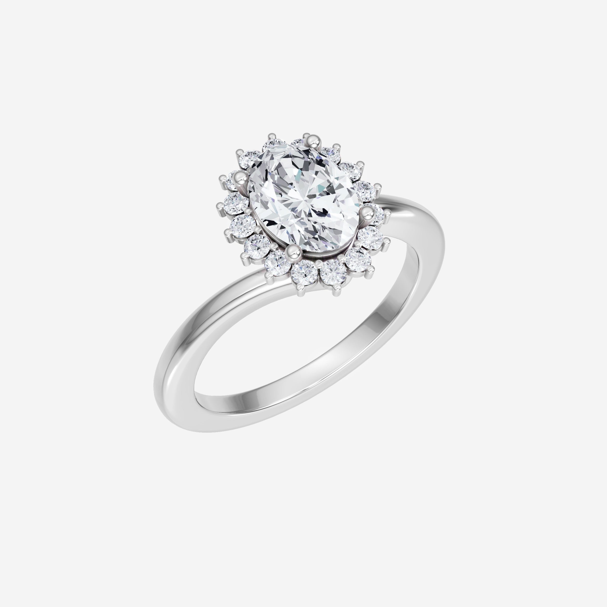Oval Shining Destiny Ring